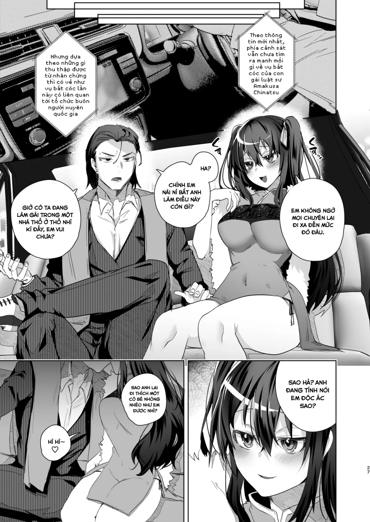 HentaiVN.net - Ảnh 26 - Trở thành con gái và trả thù 2 [TS Fukushuu Revenge 2] - Oneshot