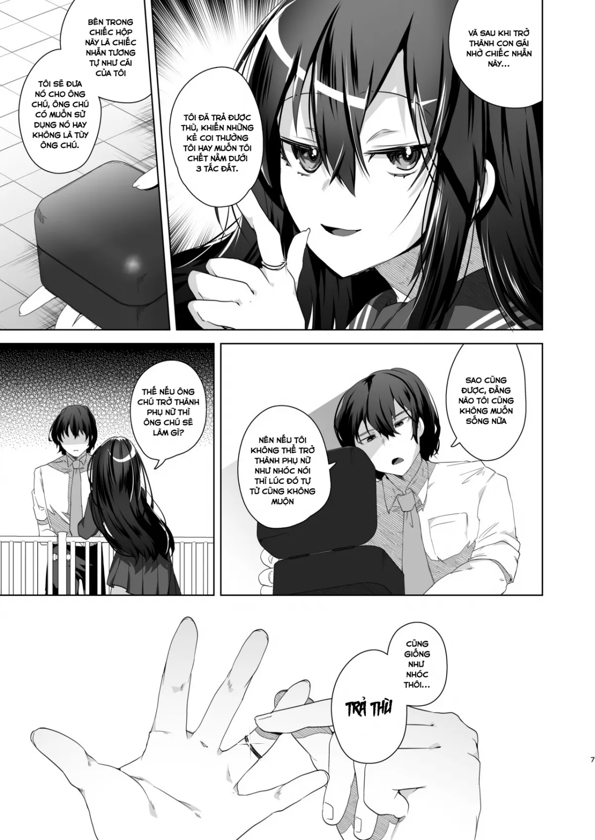 HentaiVN.net - Ảnh 6 - Trở thành con gái và trả thù 2 [TS Fukushuu Revenge 2] - Oneshot