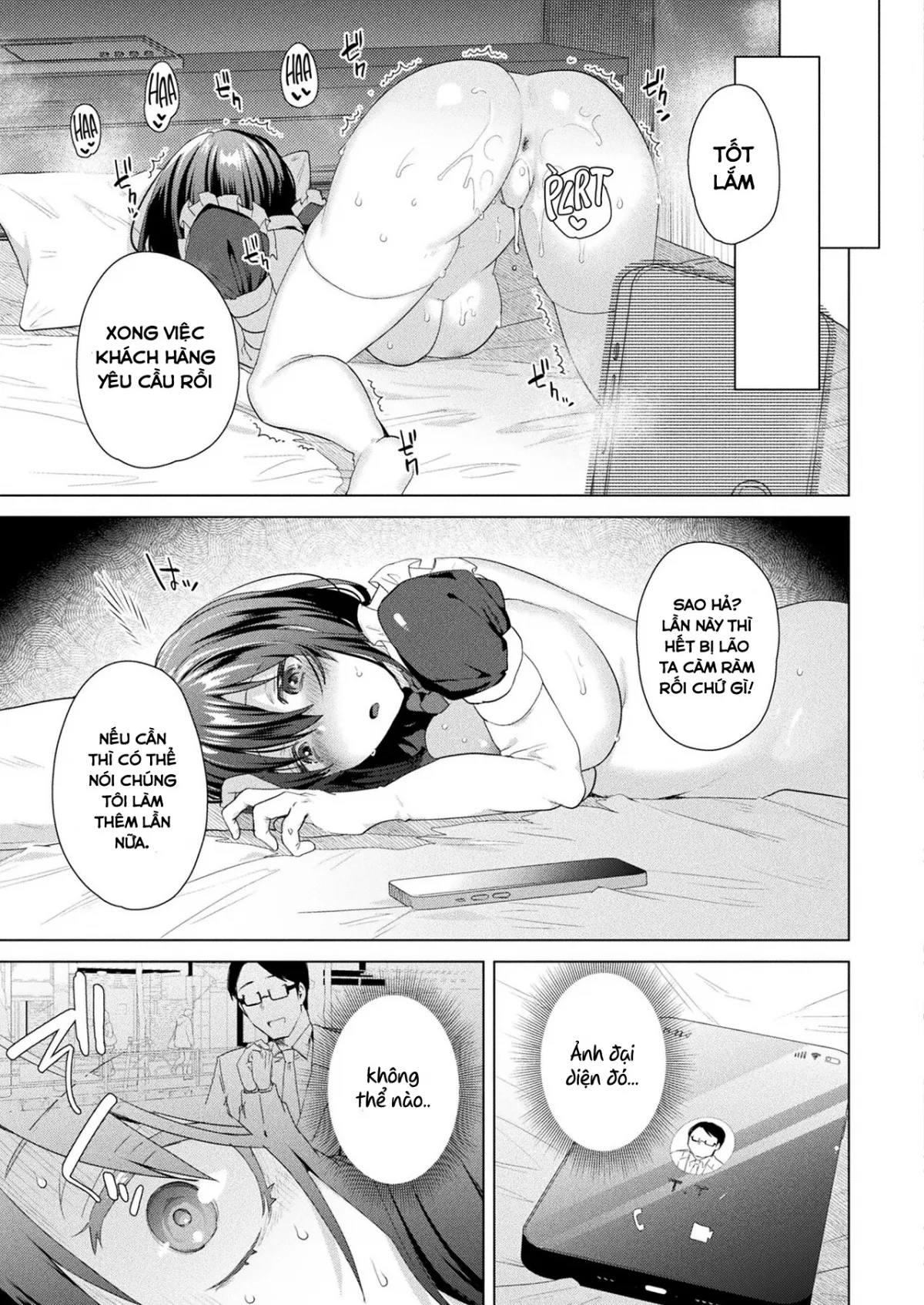 HentaiVN.net - Ảnh 20 - Khi chủ tịch trở thành nữ [TS President] - Oneshot