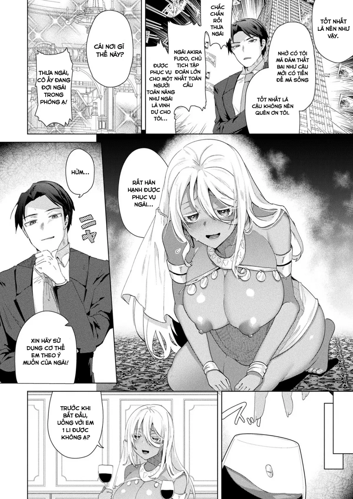 HentaiVN.net - Ảnh 3 - Khi chủ tịch trở thành nữ [TS President] - Oneshot