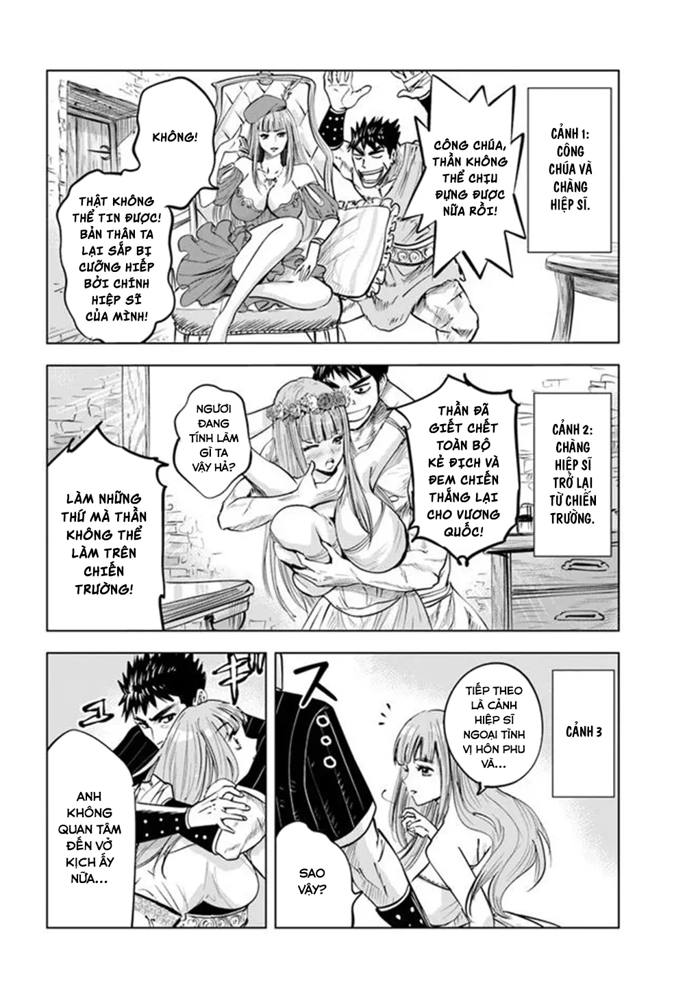 HentaiVN.net - Ảnh 13 - Hành trình chịch dạo của của máy dập cổ đại [Road to Kingdom; Oukoku e Tsuzuku Michi; Road to the Kingdom Slave Swordsman the Rise of Heroes - Harem Life] - Chap 18