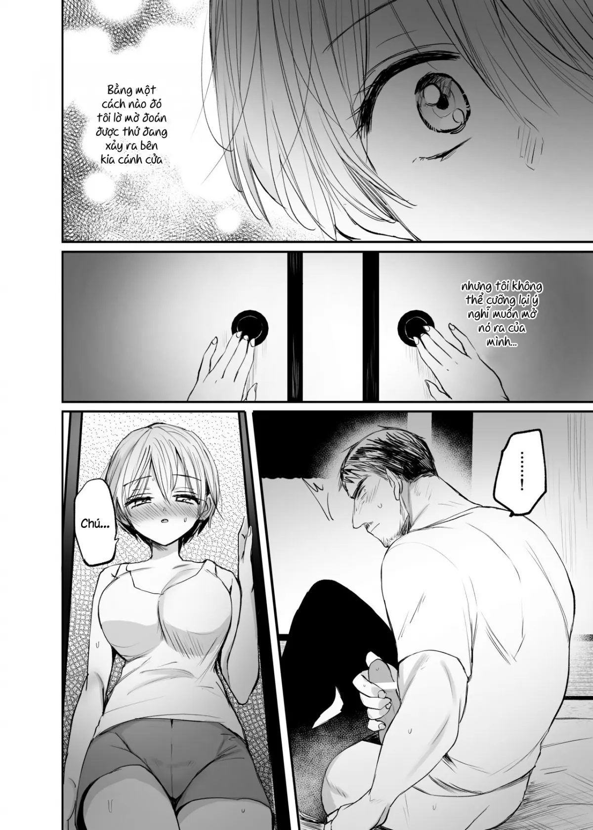 HentaiVN.net - Ảnh 33 - Sau khi trở thành nữ, tôi và chú... [Nyotaika Shita Ore wa, Oji-san ni] - Oneshot