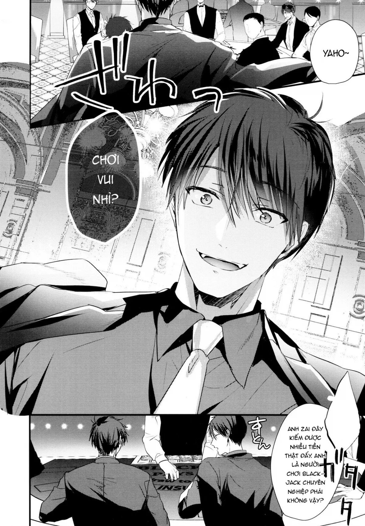 HentaiVN.net - Ảnh 9 - Câu chuyện về Ichimatsu gian lận bị anh cả Mafia trừng phạt! [ikasama shita Ichimatsu ga Mafia choukei ni oshioki sa reru hanashi] - Chap 1