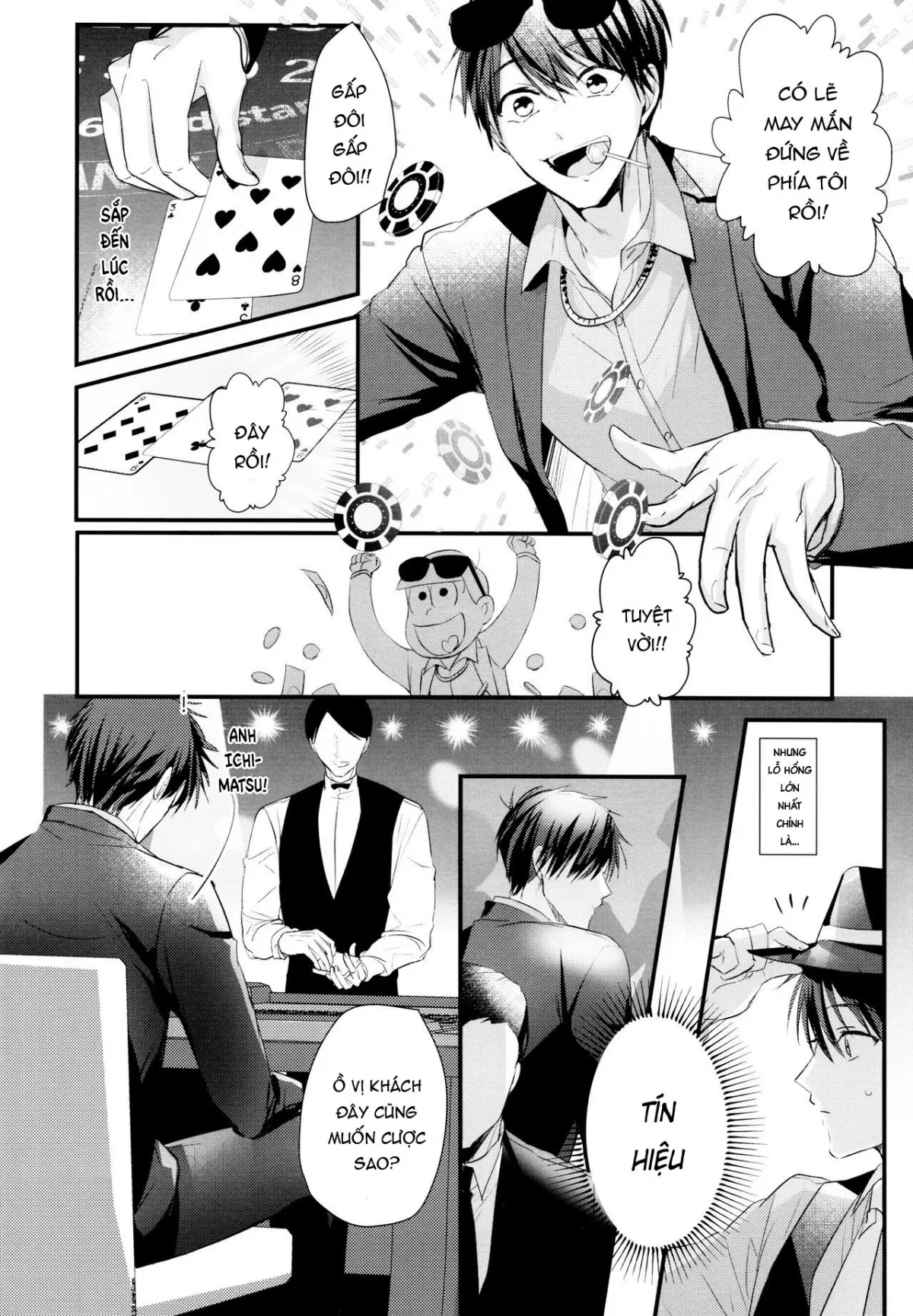 HentaiVN.net - Ảnh 4 - Câu chuyện về Ichimatsu gian lận bị anh cả Mafia trừng phạt! [ikasama shita Ichimatsu ga Mafia choukei ni oshioki sa reru hanashi] - Chap 1