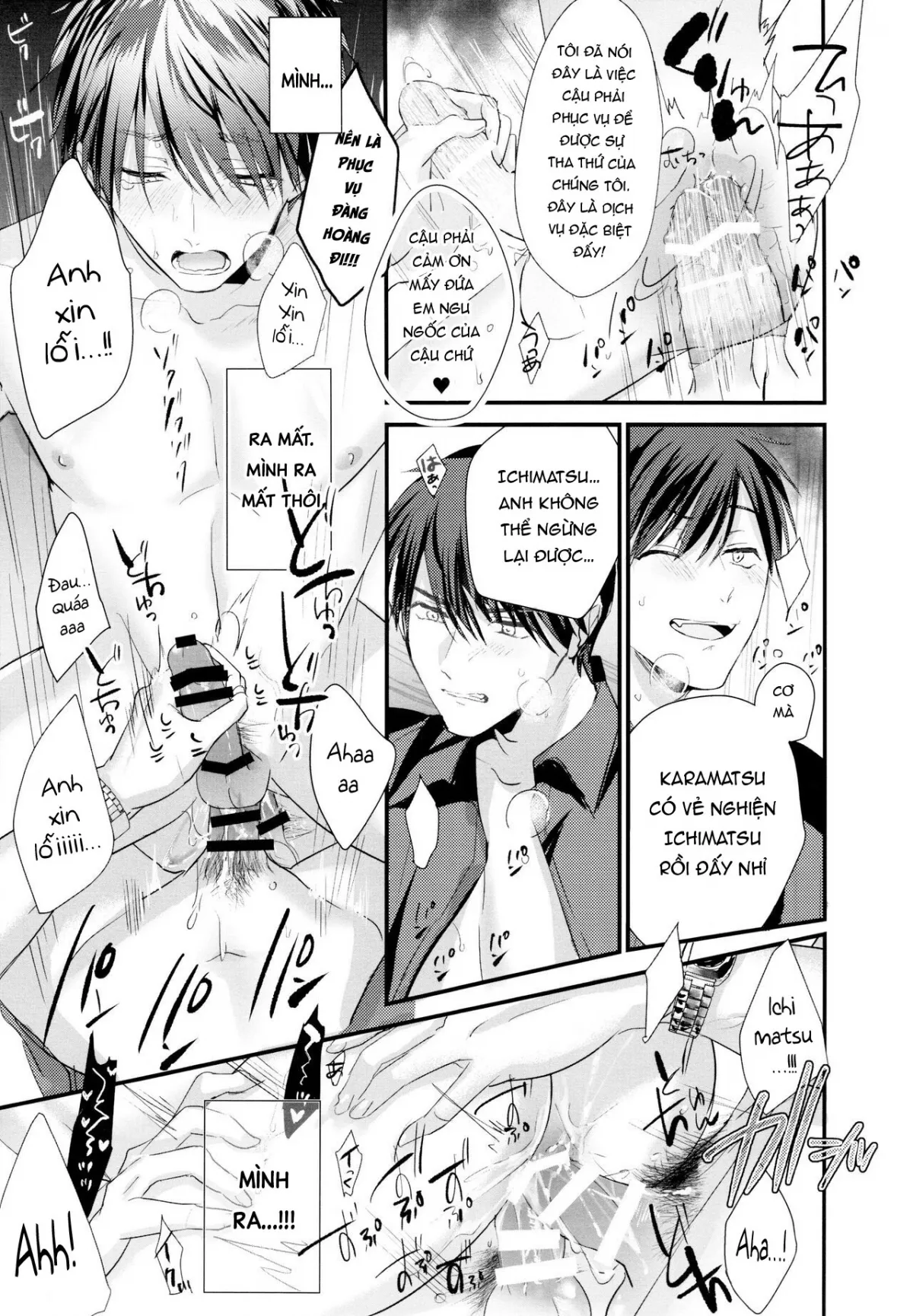 HentaiVN.net - Ảnh 15 - Câu chuyện về Ichimatsu gian lận bị anh cả Mafia trừng phạt! [ikasama shita Ichimatsu ga Mafia choukei ni oshioki sa reru hanashi] - Chap 2