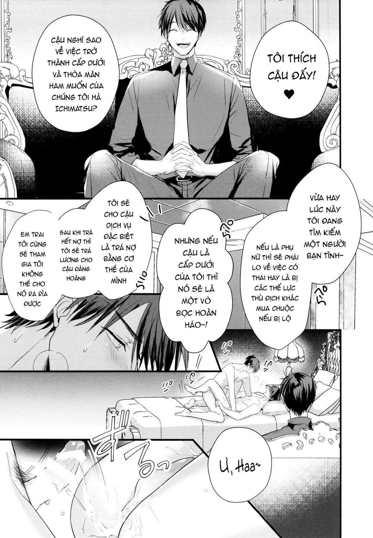 HentaiVN.net - Ảnh 17 - Câu chuyện về Ichimatsu gian lận bị anh cả Mafia trừng phạt! [ikasama shita Ichimatsu ga Mafia choukei ni oshioki sa reru hanashi] - Chap 2