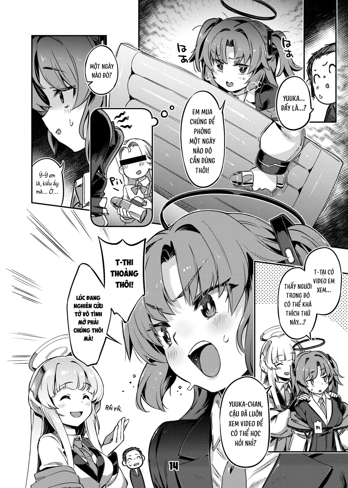 HentaiVN.net - Ảnh 13 - Sensei! Are You Fine With Just The Tip? - Oneshot nứng