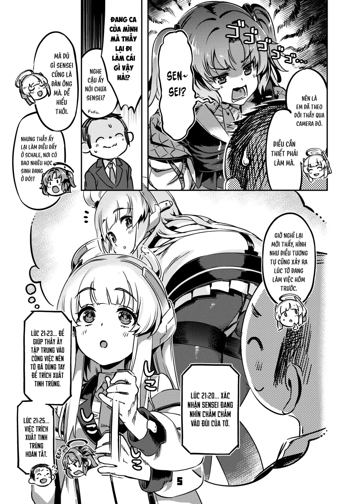 HentaiVN.net - Ảnh 4 - Sensei! Are You Fine With Just The Tip? - Oneshot nứng