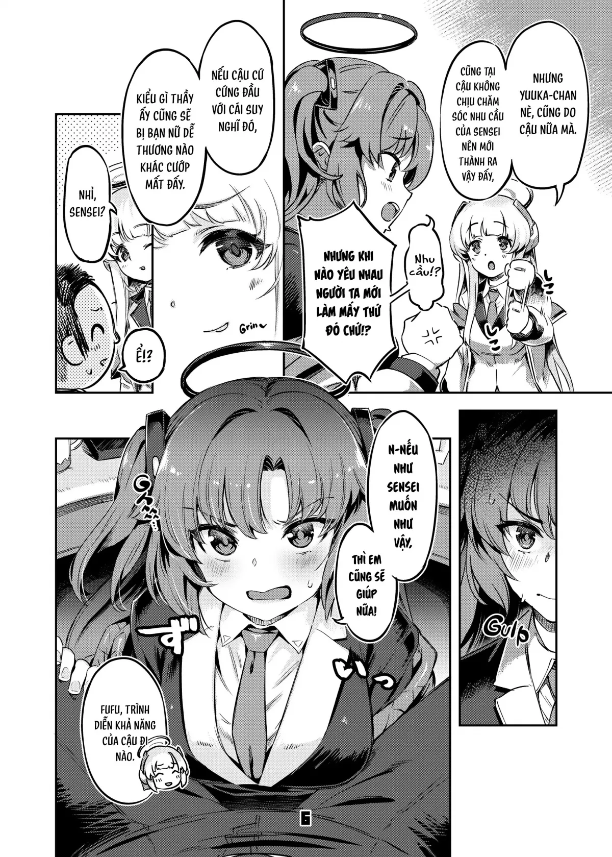 HentaiVN.net - Ảnh 5 - Sensei! Are You Fine With Just The Tip? - Oneshot nứng