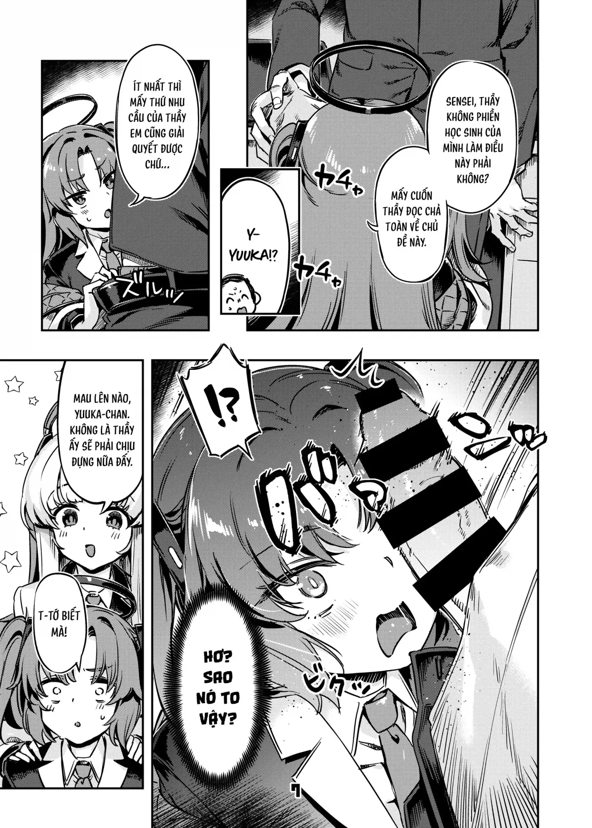 HentaiVN.net - Ảnh 6 - Sensei! Are You Fine With Just The Tip? - Oneshot nứng