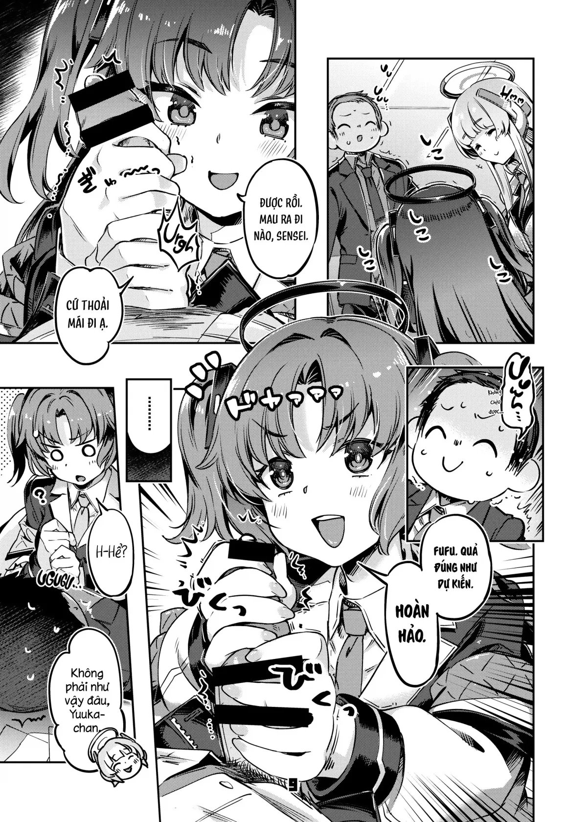 HentaiVN.net - Ảnh 8 - Sensei! Are You Fine With Just The Tip? - Oneshot nứng