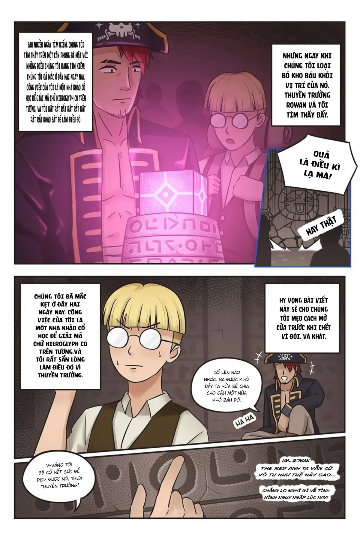 HentaiVN.net - Ảnh 4 - Rowan thuyền trưởng tóc đỏ [Rowan the Red Hair] - Chap 1