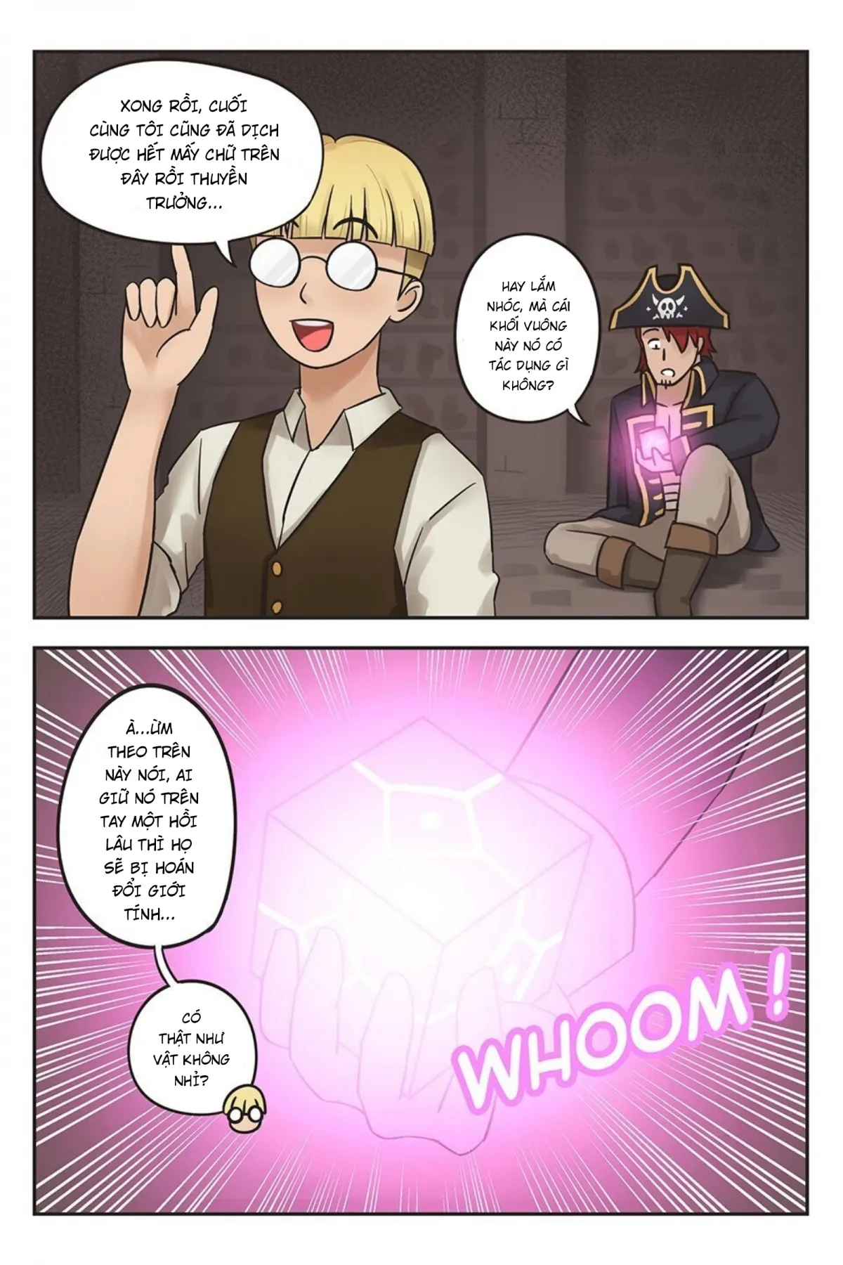 HentaiVN.net - Ảnh 5 - Rowan thuyền trưởng tóc đỏ [Rowan the Red Hair] - Chap 1