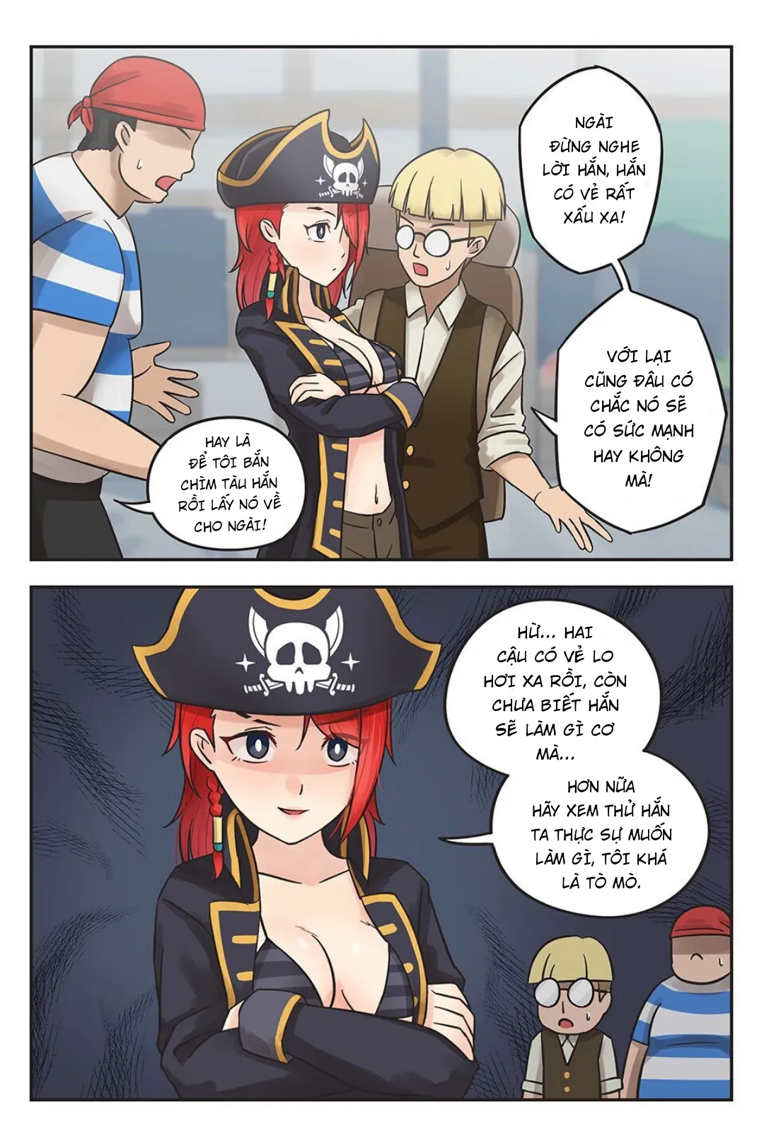 HentaiVN.net - Ảnh 4 - Rowan thuyền trưởng tóc đỏ [Rowan the Red Hair] - Chap 3