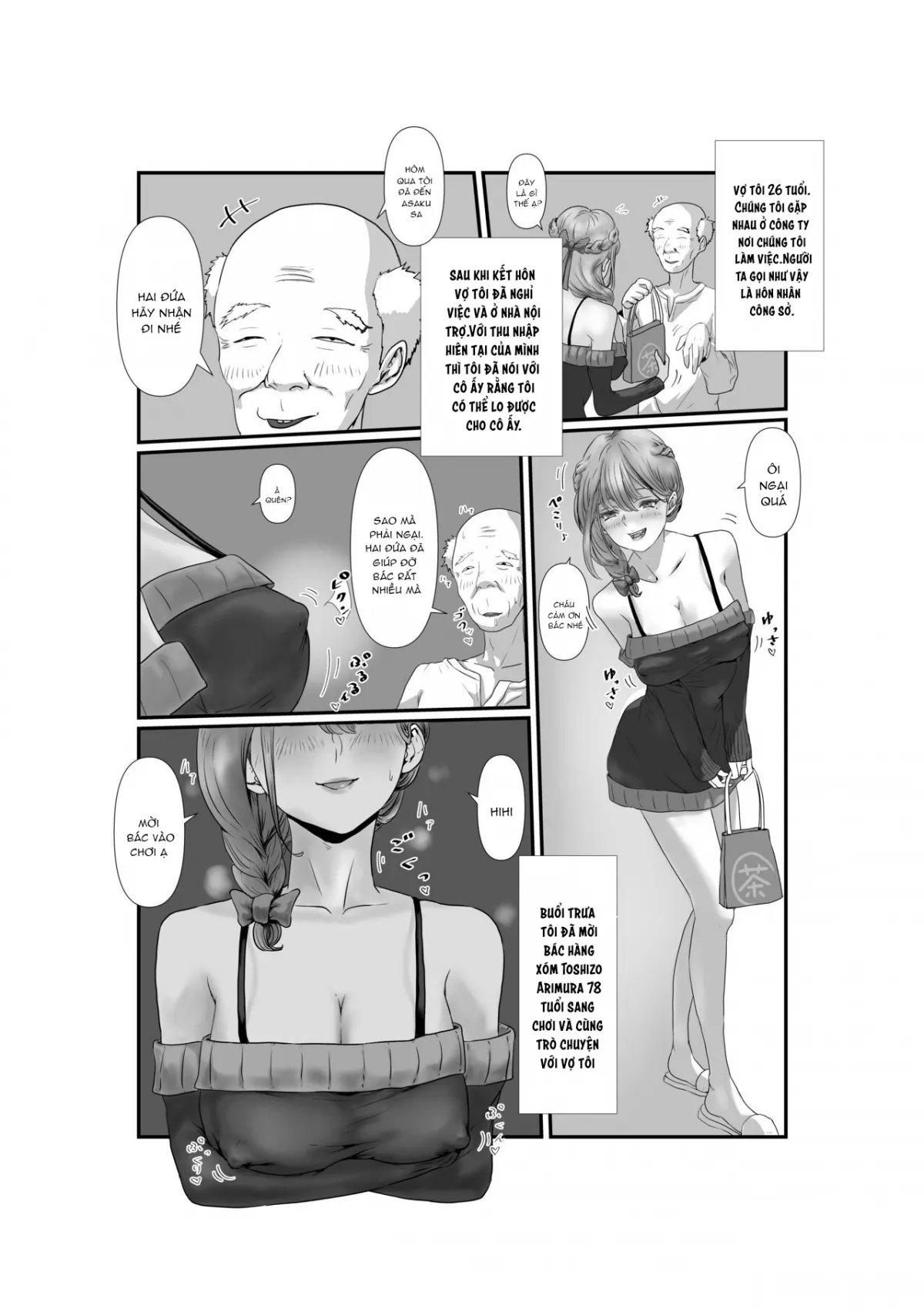 HentaiVN.net - Ảnh 4 - Tsuma wa NTR reta gatte iru [はNTRれたがっている] - Chap 1