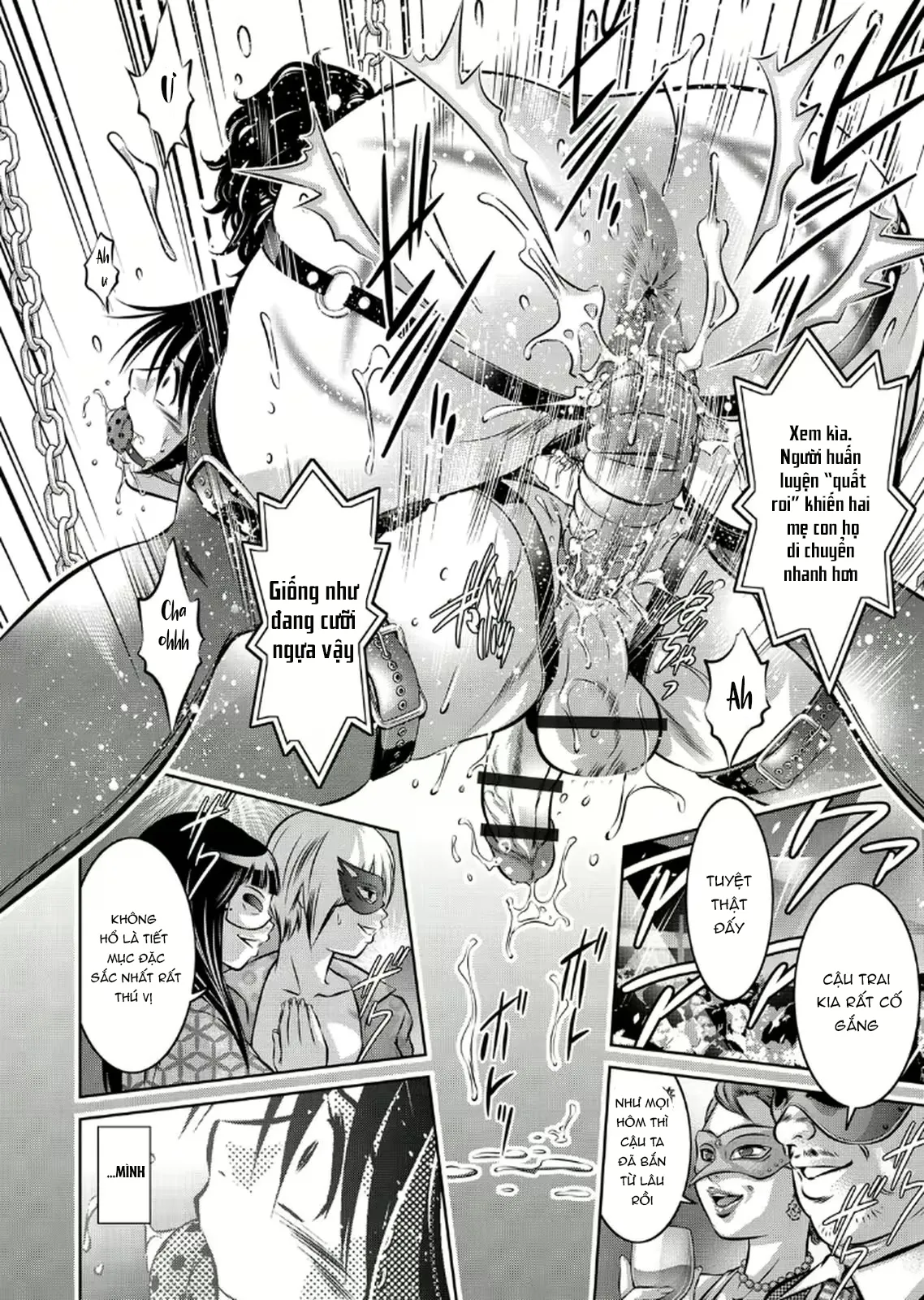 HentaiVN.net - Ảnh 14 - Haha to Ko no Kanbi na Choukyou Kouza 2 - Chap 3