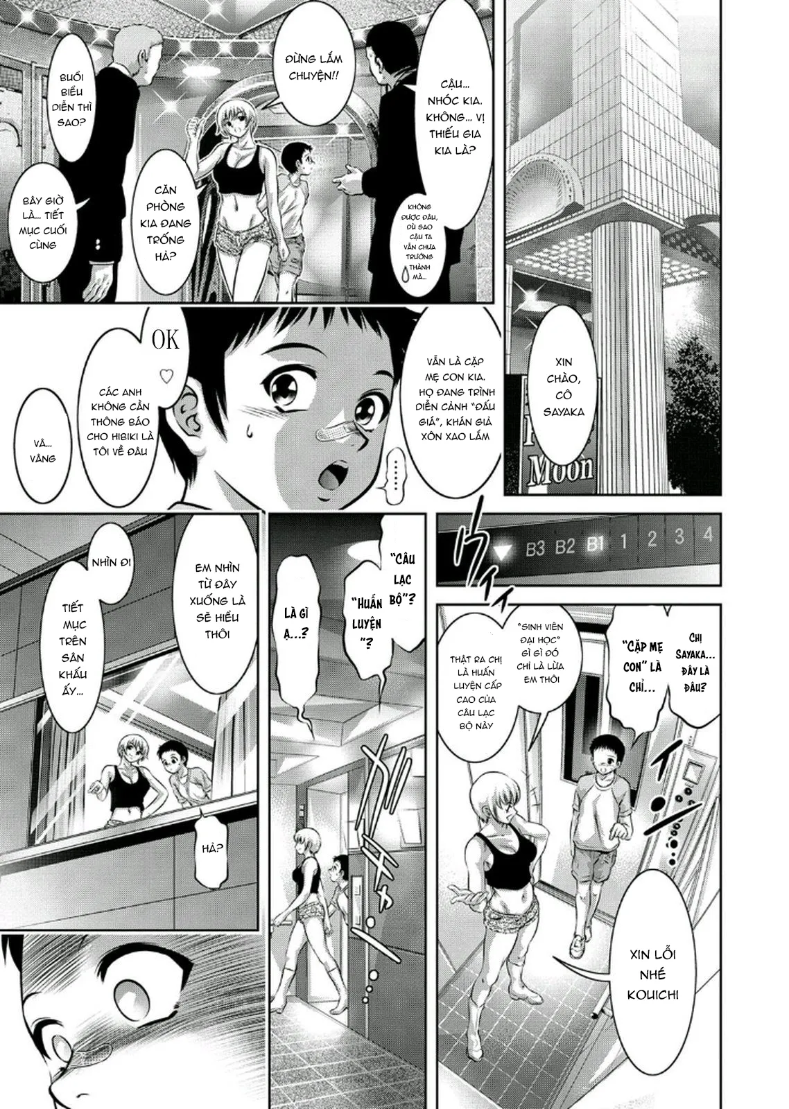 HentaiVN.net - Ảnh 9 - Haha to Ko no Kanbi na Choukyou Kouza 2 - Chap 3