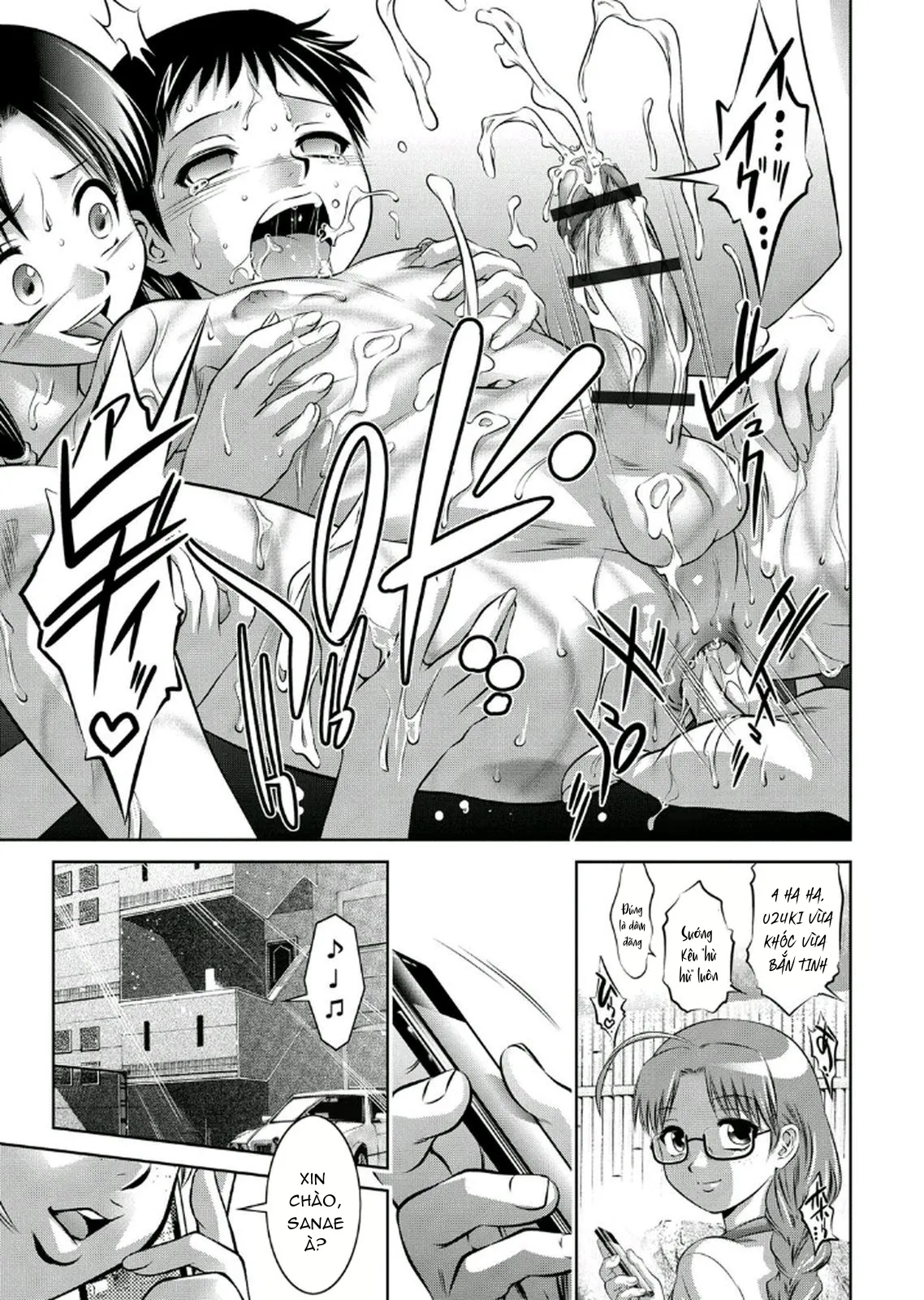 HentaiVN.net - Ảnh 11 - Haha to Ko no Kanbi na Choukyou Kouza 2 - Chap 7 + 8: End.