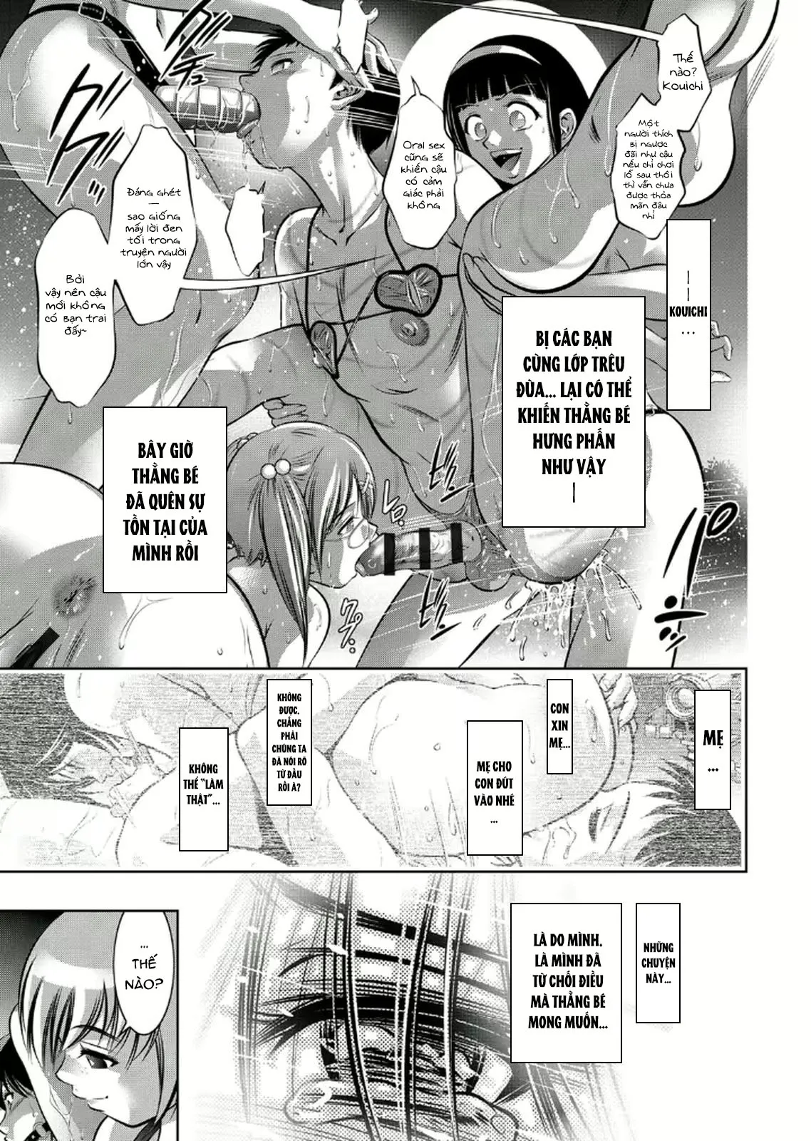 HentaiVN.net - Ảnh 27 - Haha to Ko no Kanbi na Choukyou Kouza 2 - Chap 7 + 8: End.