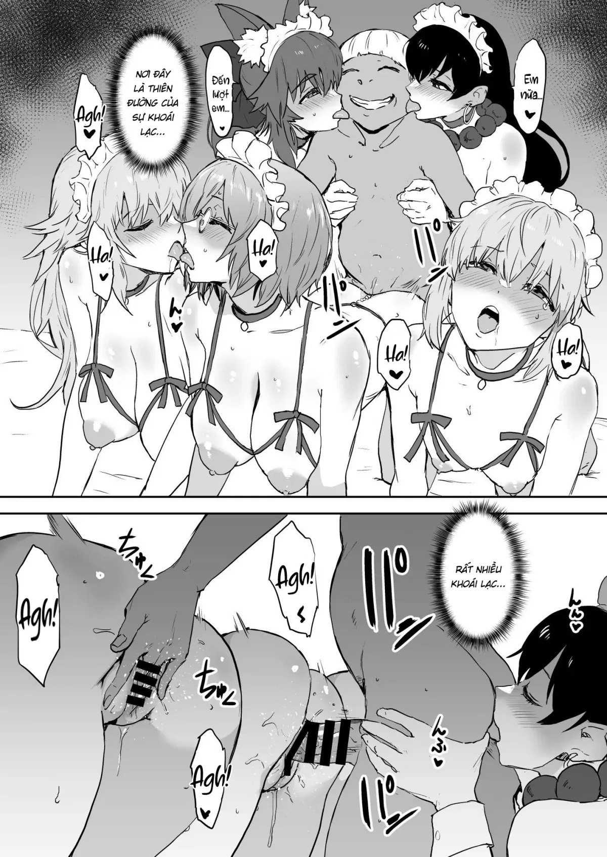HentaiVN.net - Ảnh 21 - Mash bị bắt vào trang trại con người! - Oneshot nứng