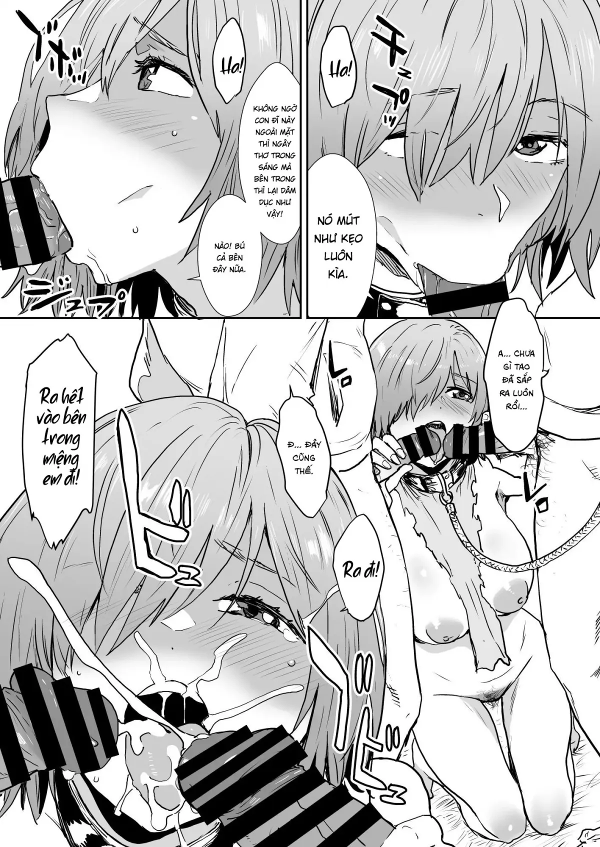 HentaiVN.net - Ảnh 5 - Mash bị bắt vào trang trại con người! - Oneshot nứng