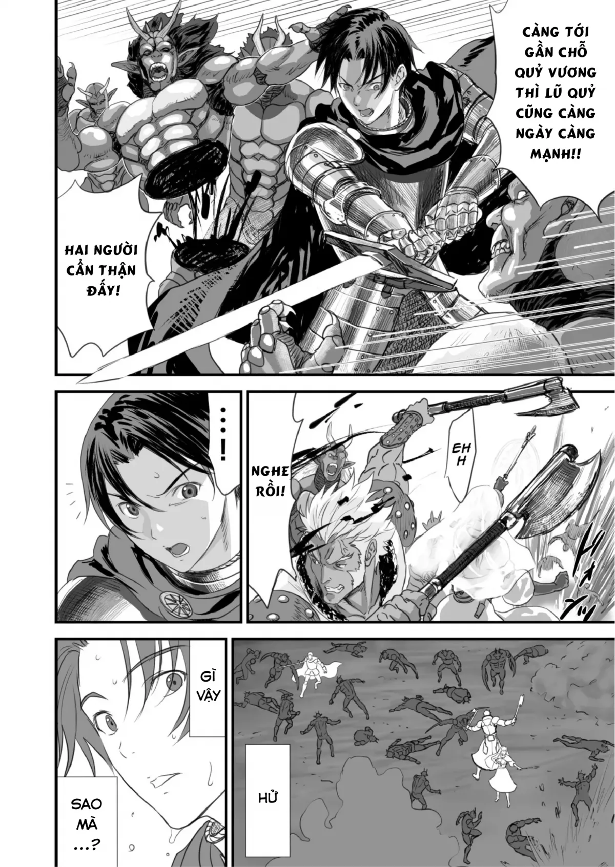 HentaiVN.net - Ảnh 13 - Netorare Yuusha No Yukusue [THE END OF THE LINE FOR THE CUCKOLD HERO] - Chap 1