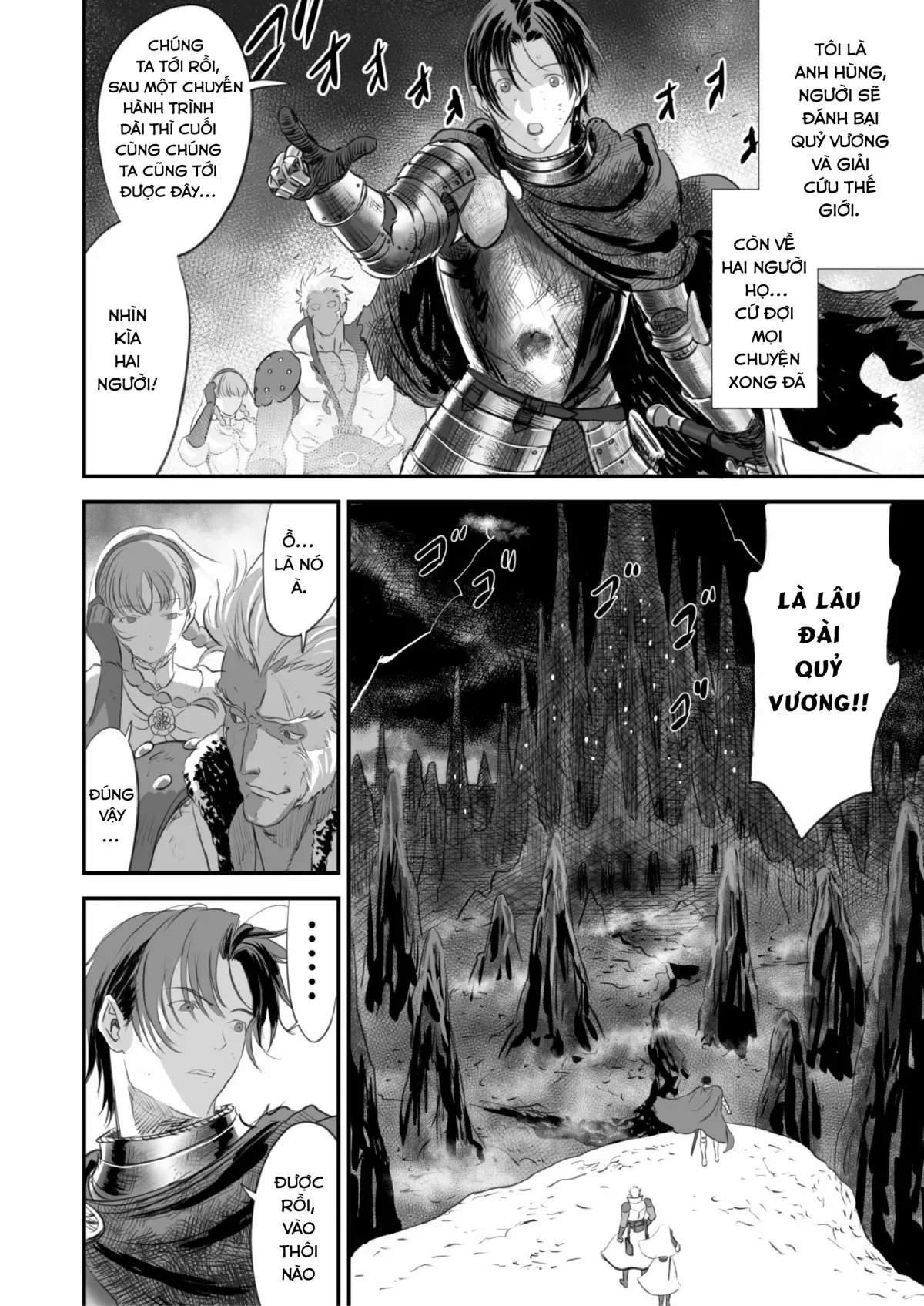 HentaiVN.net - Ảnh 27 - Netorare Yuusha No Yukusue [THE END OF THE LINE FOR THE CUCKOLD HERO] - Chap 1