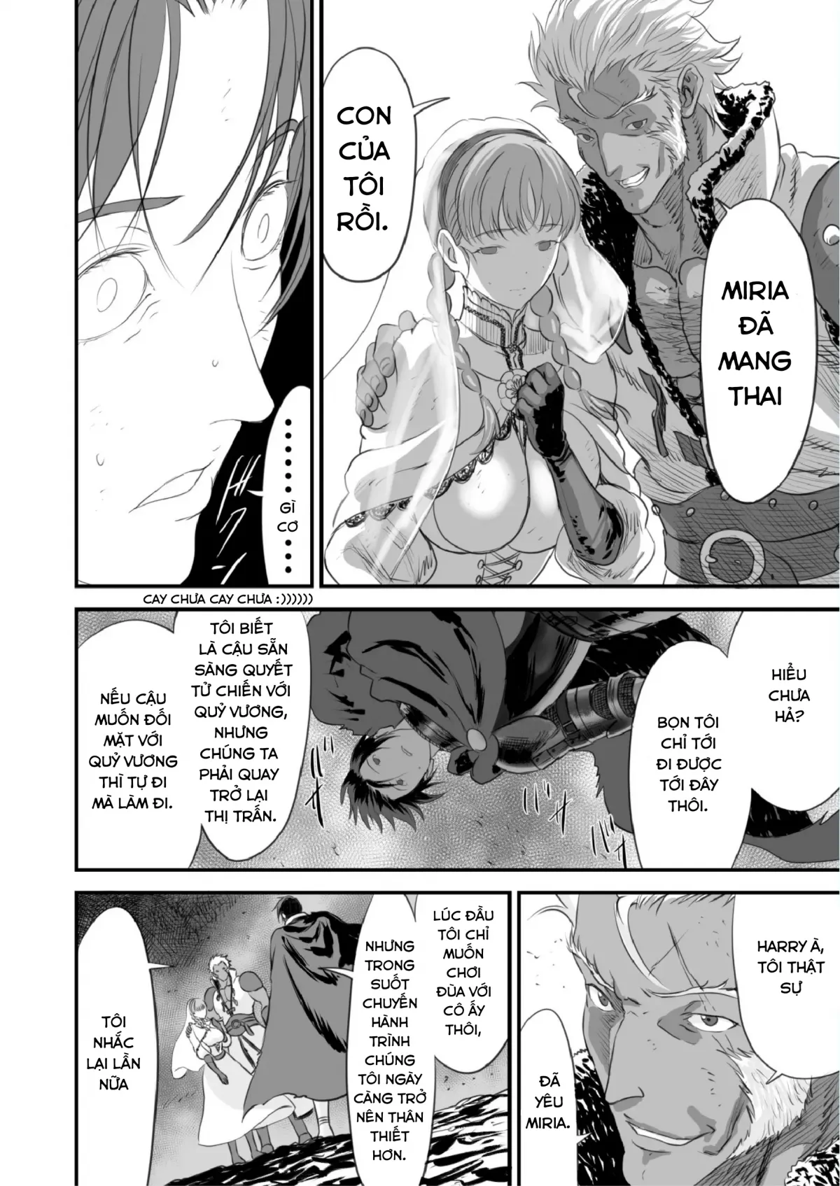 HentaiVN.net - Ảnh 29 - Netorare Yuusha No Yukusue [THE END OF THE LINE FOR THE CUCKOLD HERO] - Chap 1