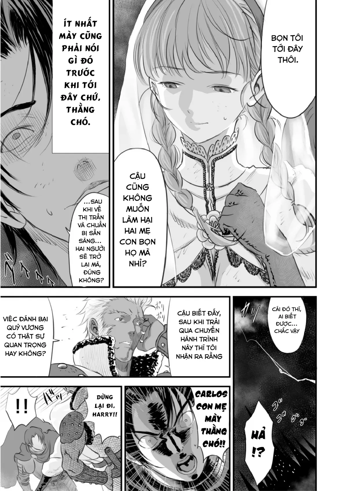 HentaiVN.net - Ảnh 30 - Netorare Yuusha No Yukusue [THE END OF THE LINE FOR THE CUCKOLD HERO] - Chap 1