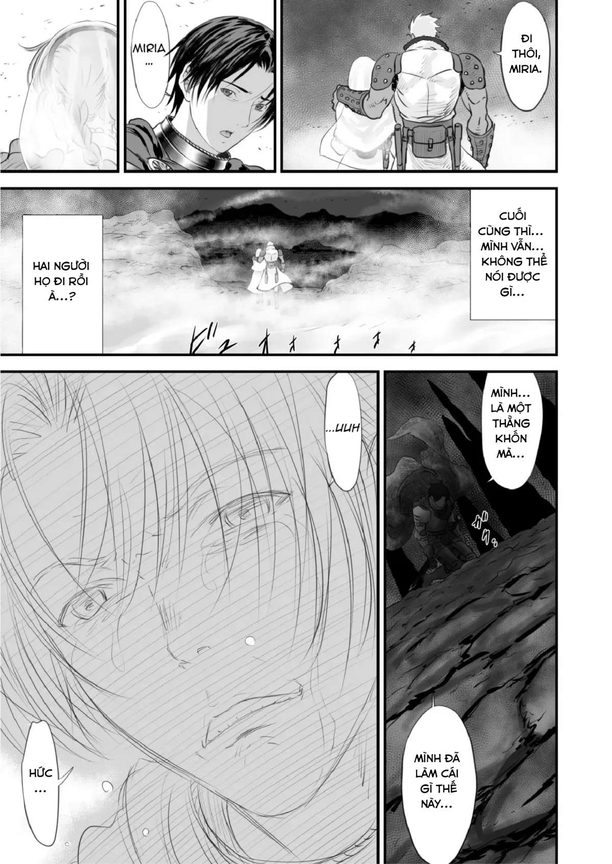HentaiVN.net - Ảnh 32 - Netorare Yuusha No Yukusue [THE END OF THE LINE FOR THE CUCKOLD HERO] - Chap 1
