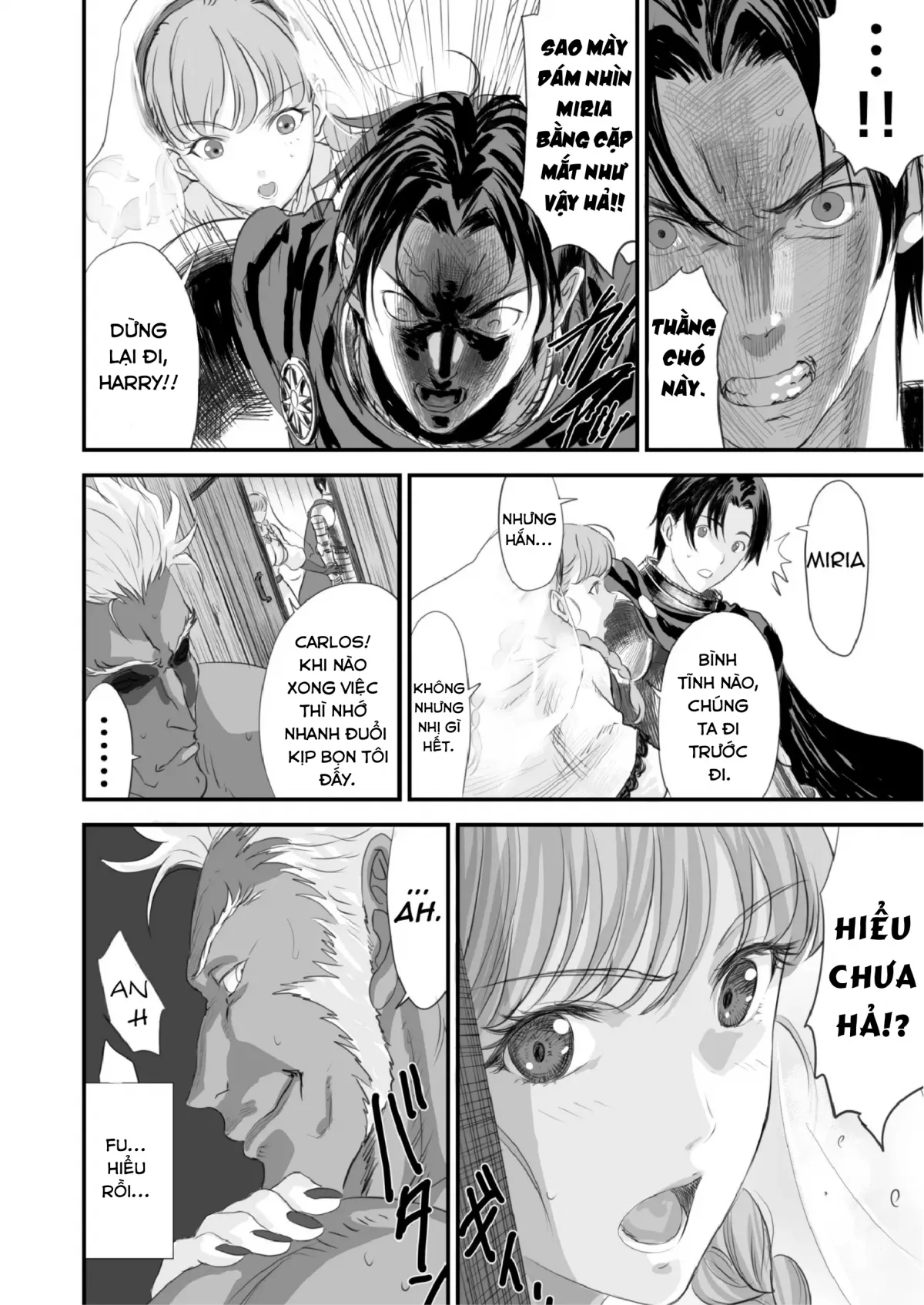 HentaiVN.net - Ảnh 9 - Netorare Yuusha No Yukusue [THE END OF THE LINE FOR THE CUCKOLD HERO] - Chap 1