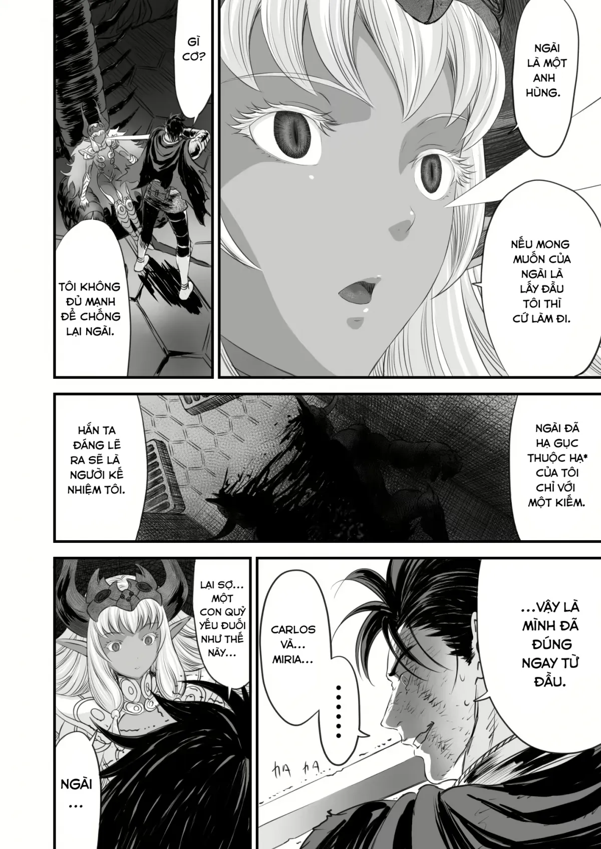 HentaiVN.net - Ảnh 10 - Netorare Yuusha No Yukusue [THE END OF THE LINE FOR THE CUCKOLD HERO] - Chap 2 [end]