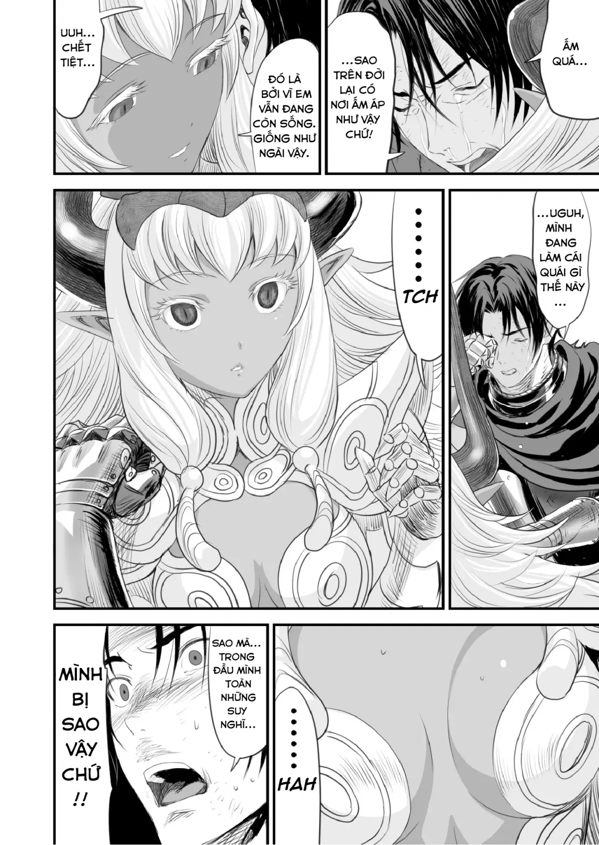 HentaiVN.net - Ảnh 14 - Netorare Yuusha No Yukusue [THE END OF THE LINE FOR THE CUCKOLD HERO] - Chap 2 [end]