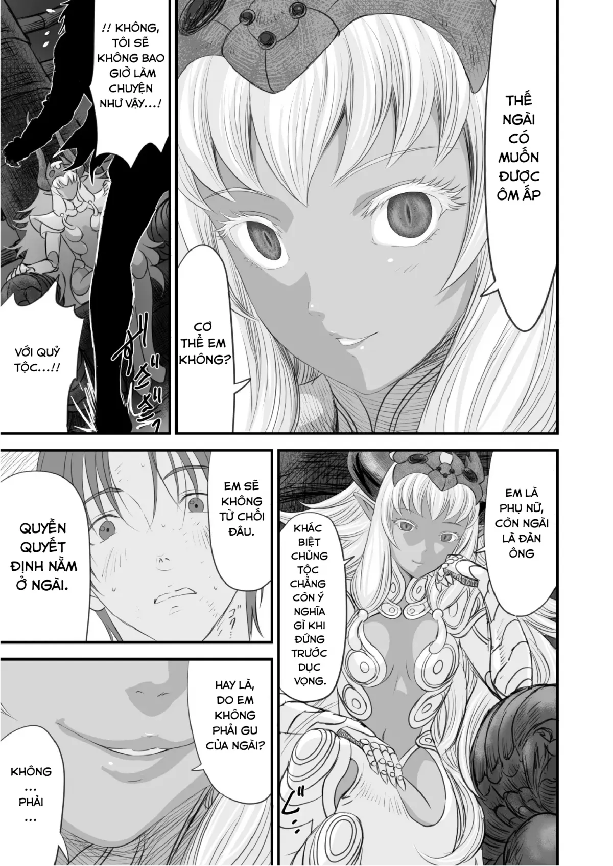 HentaiVN.net - Ảnh 15 - Netorare Yuusha No Yukusue [THE END OF THE LINE FOR THE CUCKOLD HERO] - Chap 2 [end]