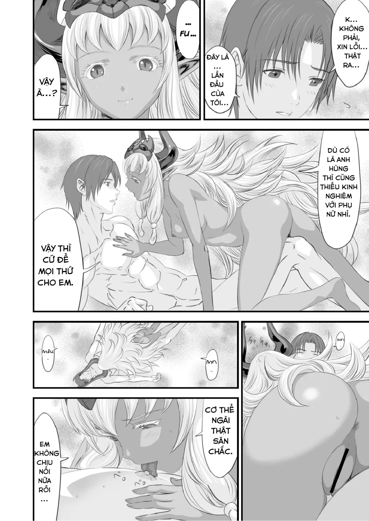 HentaiVN.net - Ảnh 18 - Netorare Yuusha No Yukusue [THE END OF THE LINE FOR THE CUCKOLD HERO] - Chap 2 [end]
