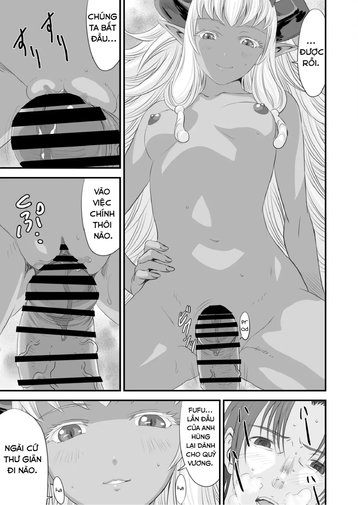 HentaiVN.net - Ảnh 21 - Netorare Yuusha No Yukusue [THE END OF THE LINE FOR THE CUCKOLD HERO] - Chap 2 [end]