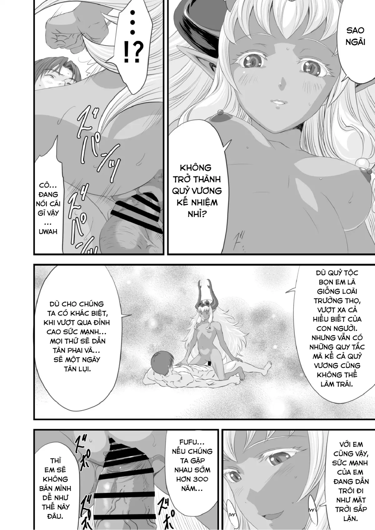 HentaiVN.net - Ảnh 24 - Netorare Yuusha No Yukusue [THE END OF THE LINE FOR THE CUCKOLD HERO] - Chap 2 [end]