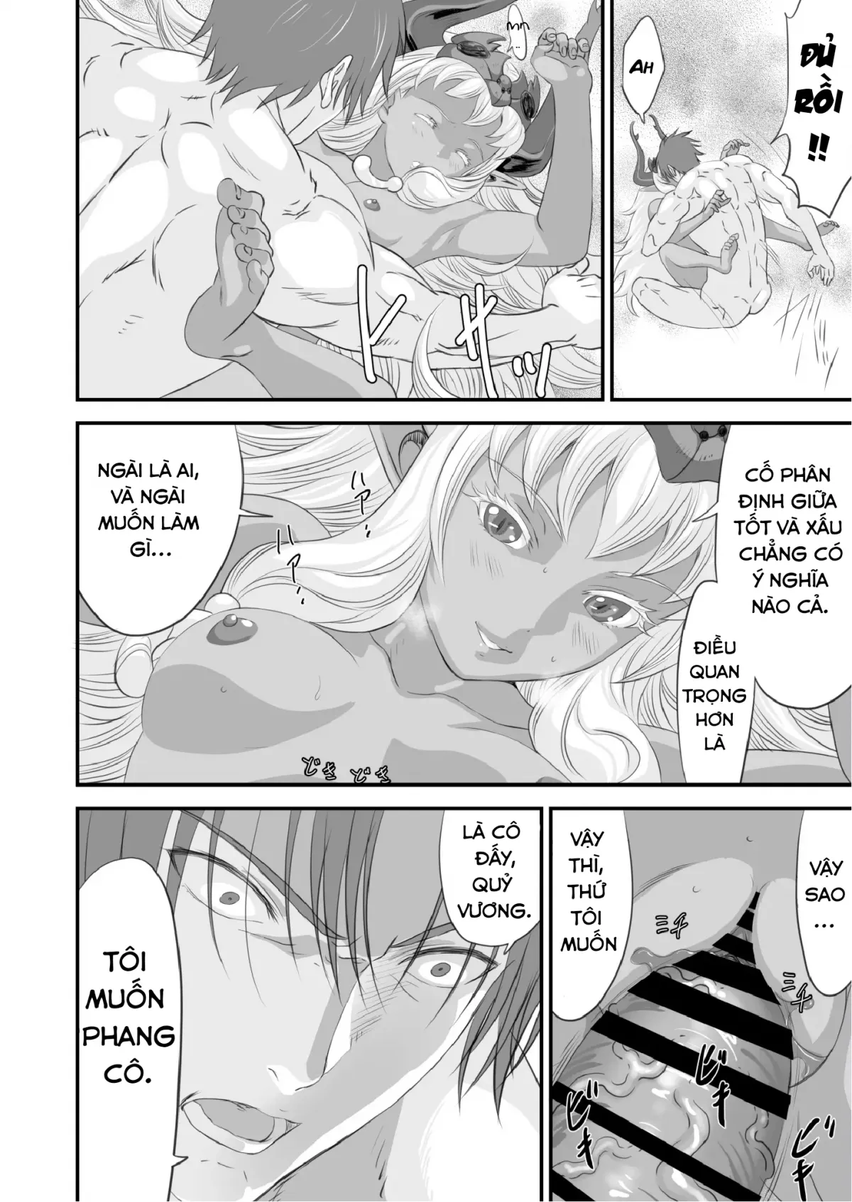 HentaiVN.net - Ảnh 26 - Netorare Yuusha No Yukusue [THE END OF THE LINE FOR THE CUCKOLD HERO] - Chap 2 [end]