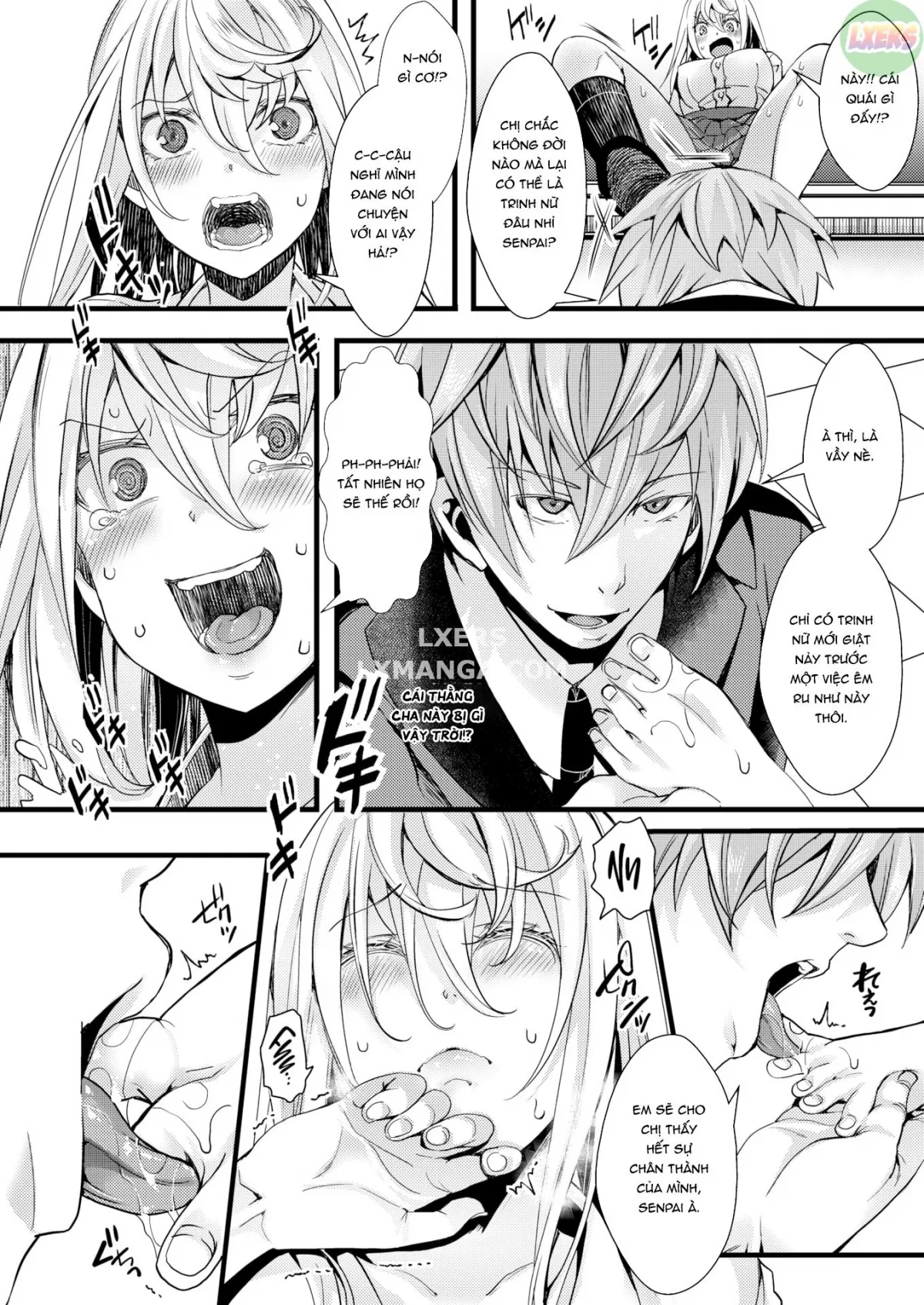 HentaiVN.net - Ảnh 11 - First Bareback Sexual Experience of a Vain Schoolgirl - Oneshot