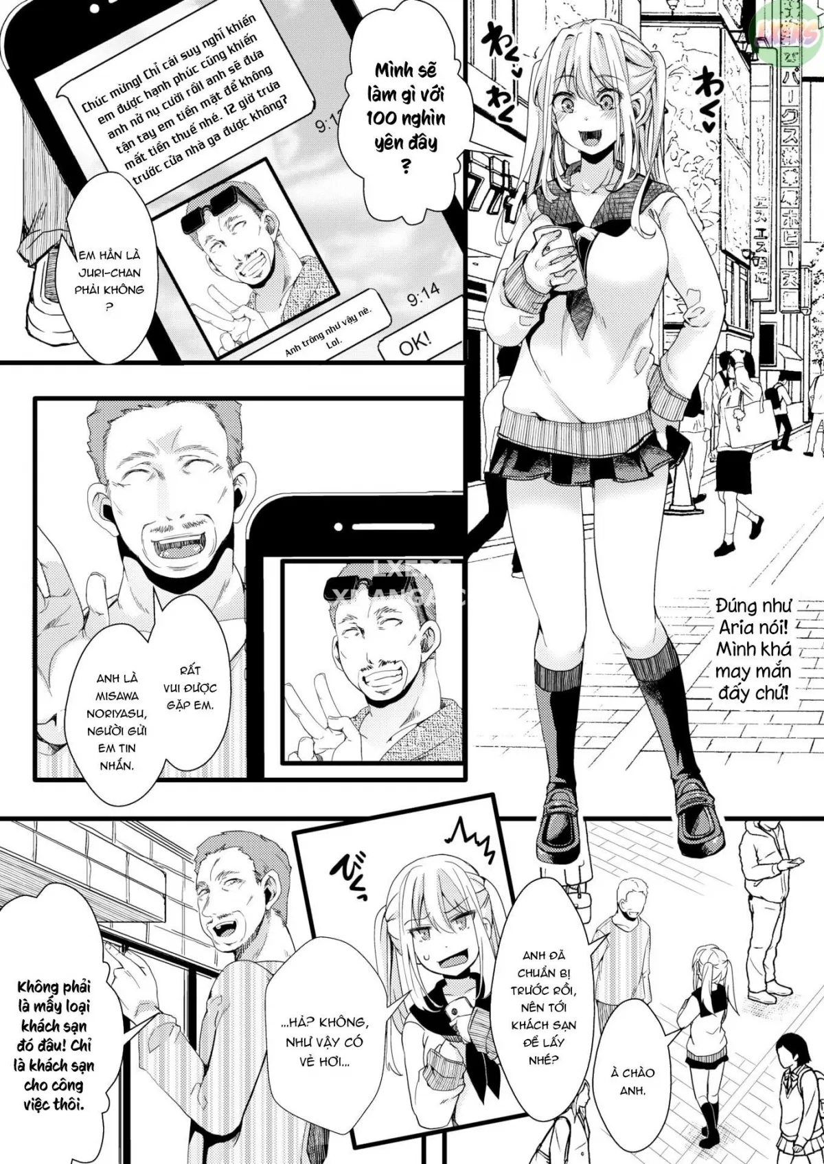 HentaiVN.net - Ảnh 3 - Tanekubari Oji-san ga Yabai to SNS de Wadai ni - Oneshot