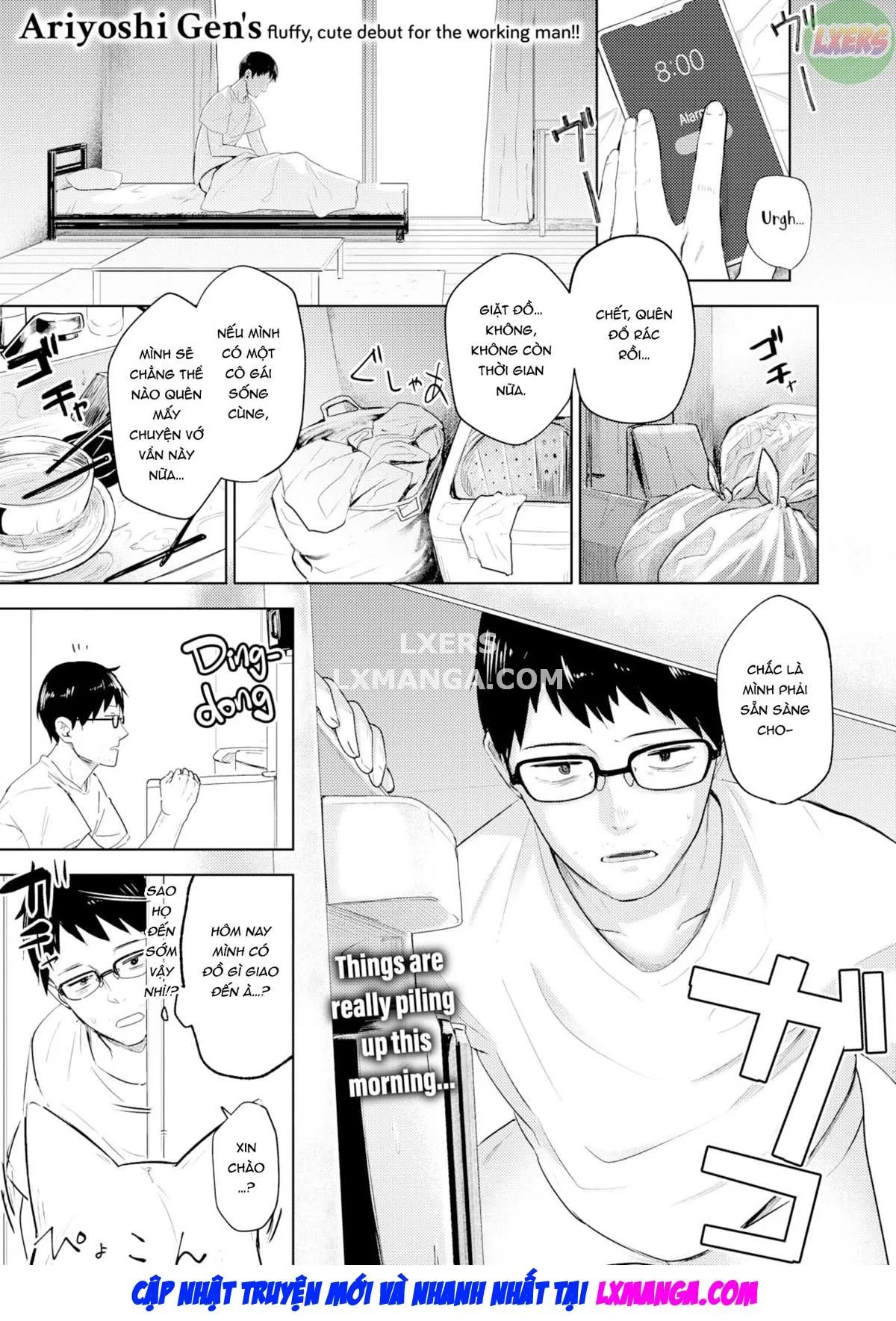HentaiVN.net - Ảnh 4 - Giving Back Loving Fox [Oshikake Kitsune no Ongaeshi; A Fussy Fox's Repayment] - Oneshot