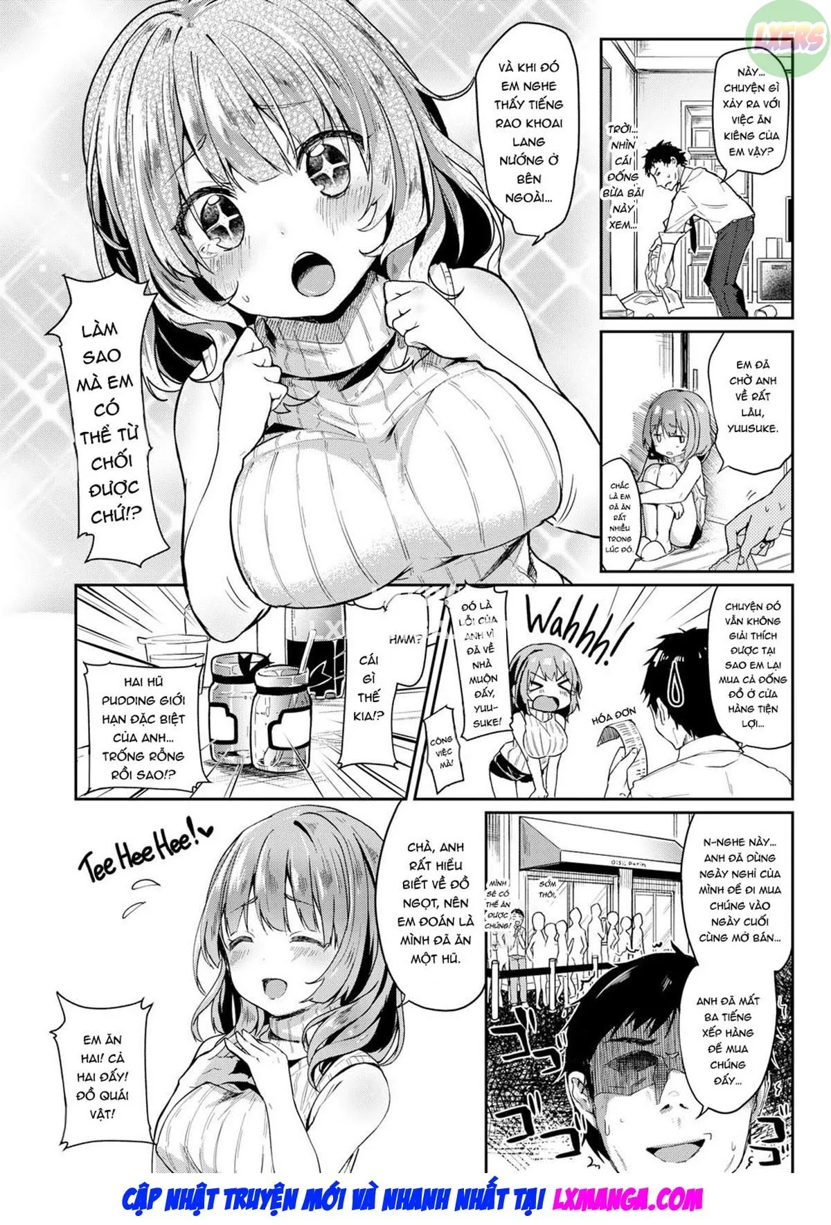 HentaiVN.net - Ảnh 6 - Thèm ăn & Táo & Mùa thu - Oneshot