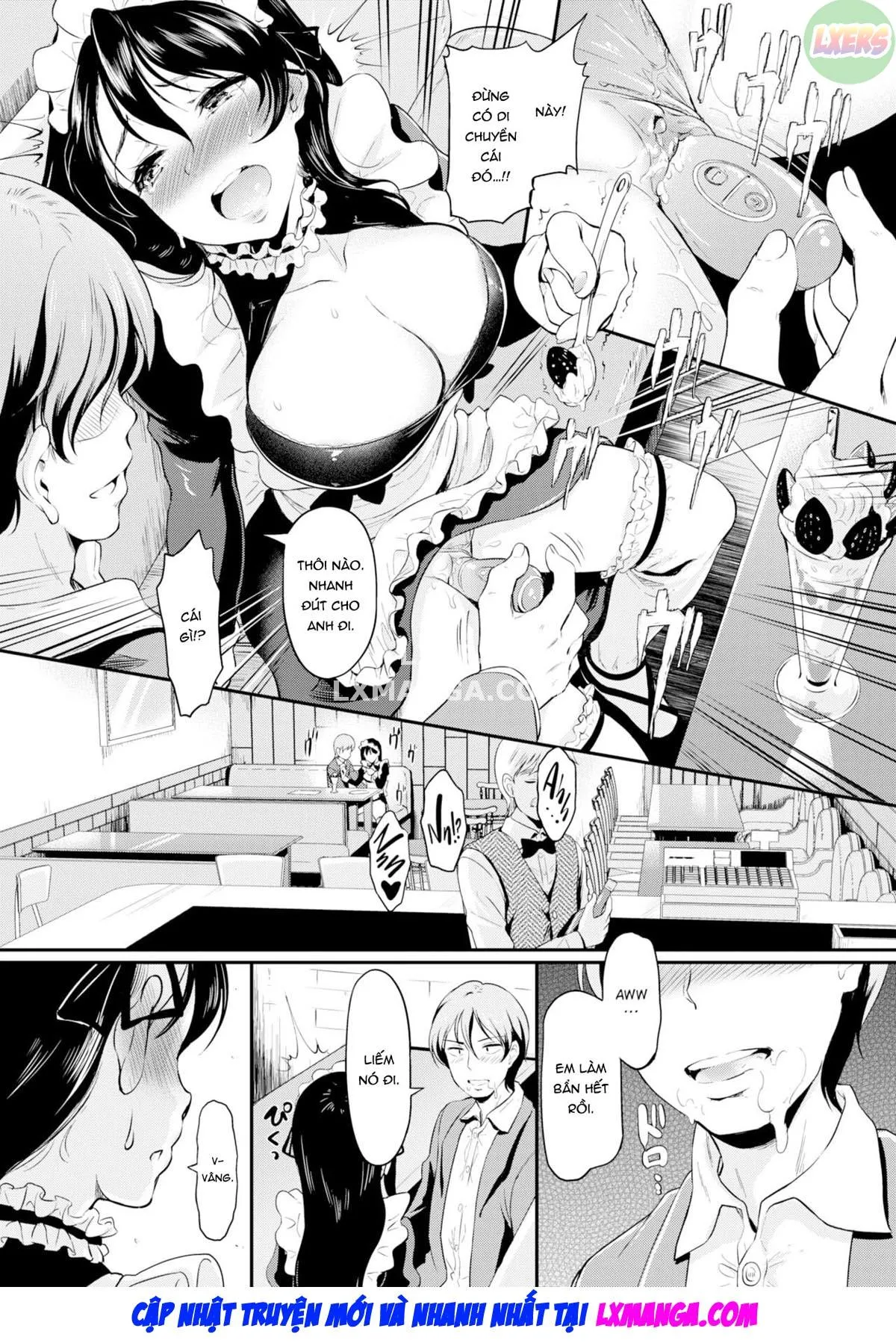 HentaiVN.net - Ảnh 10 - Cô hầu gái nhút nhát - Oneshot