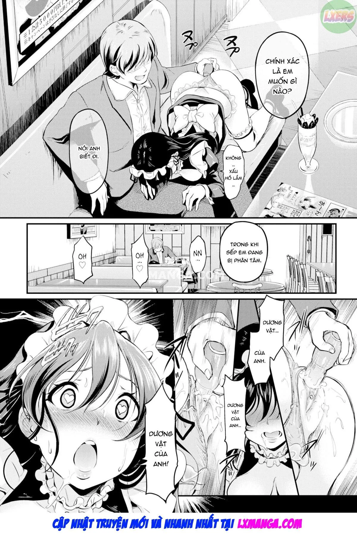 HentaiVN.net - Ảnh 13 - Cô hầu gái nhút nhát - Oneshot
