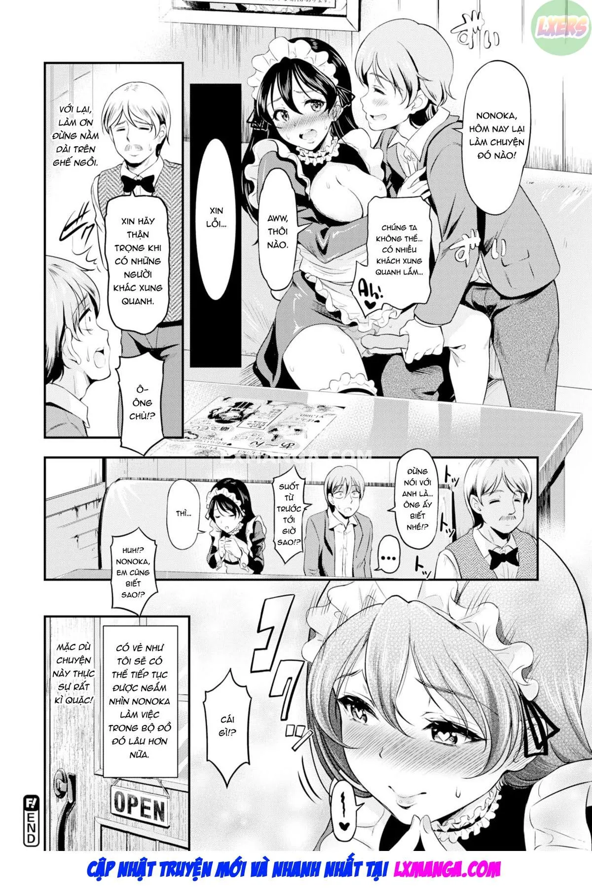 HentaiVN.net - Ảnh 25 - Cô hầu gái nhút nhát - Oneshot