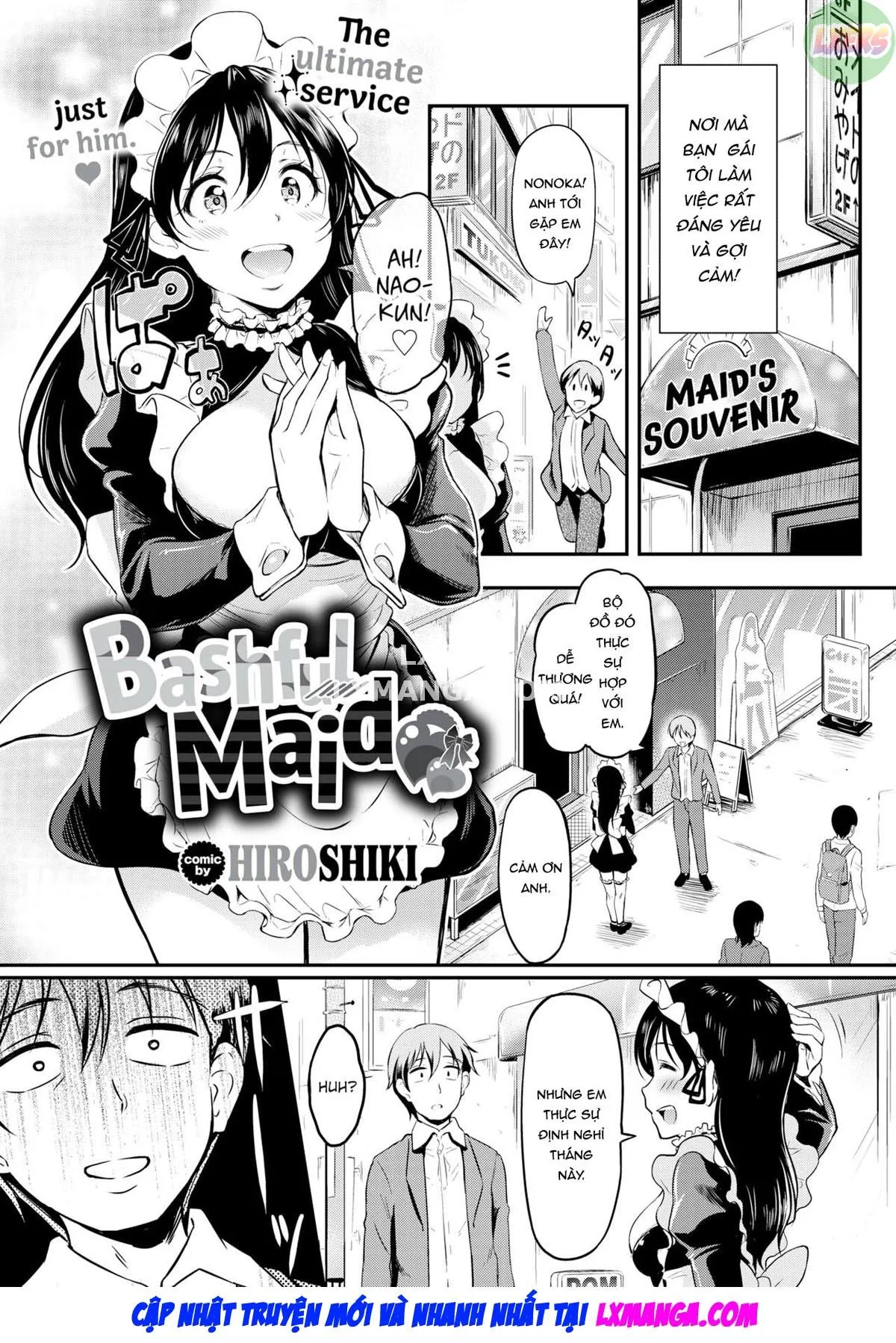 HentaiVN.net - Ảnh 4 - Cô hầu gái nhút nhát - Oneshot