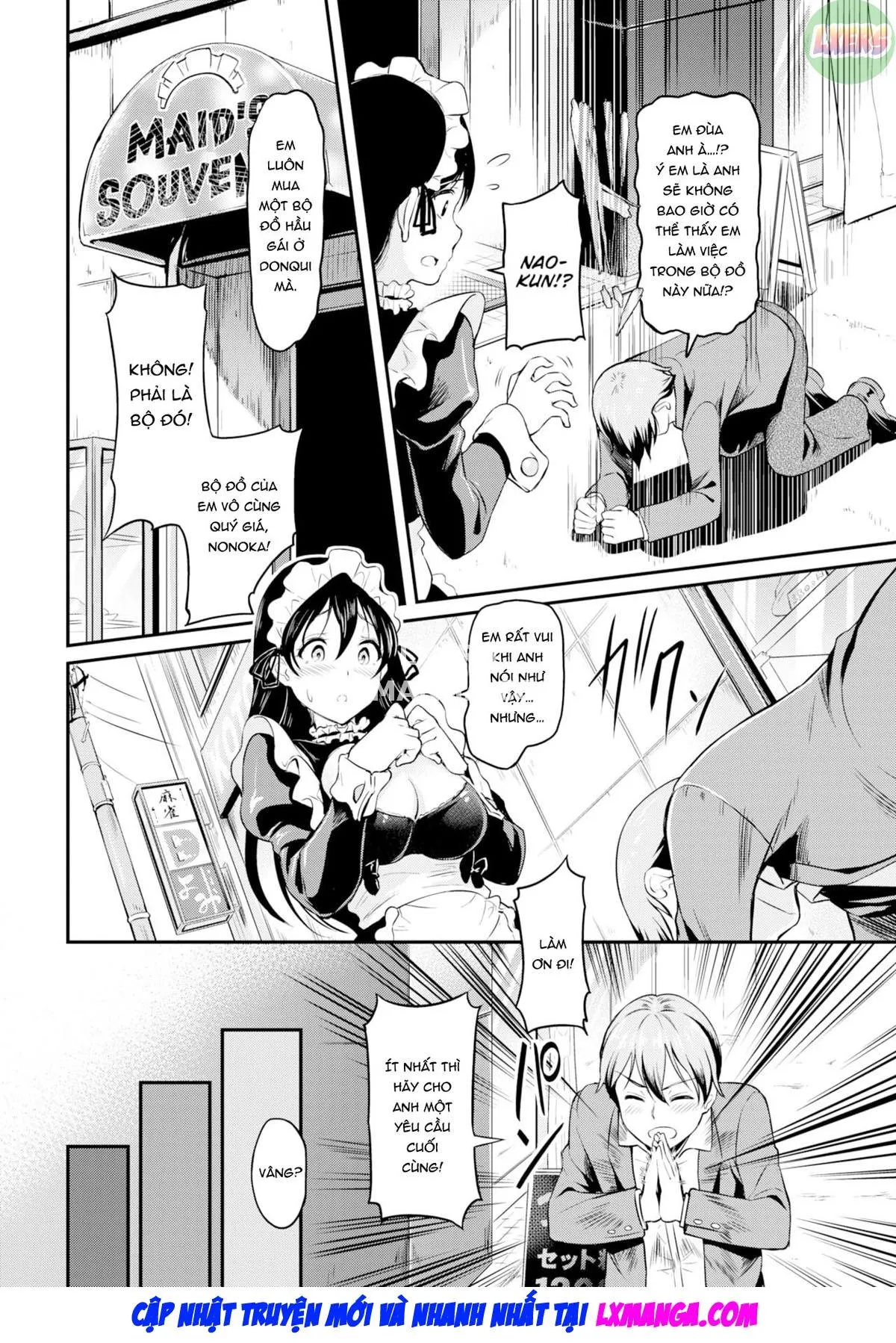 HentaiVN.net - Ảnh 5 - Cô hầu gái nhút nhát - Oneshot
