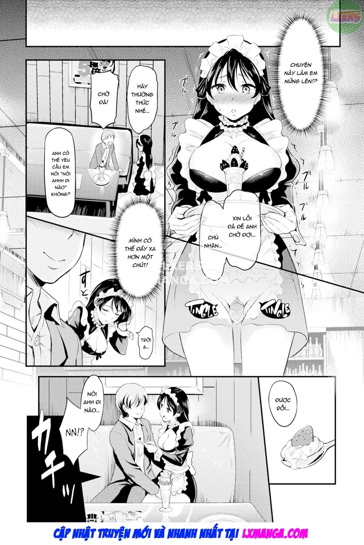 HentaiVN.net - Ảnh 9 - Cô hầu gái nhút nhát - Oneshot