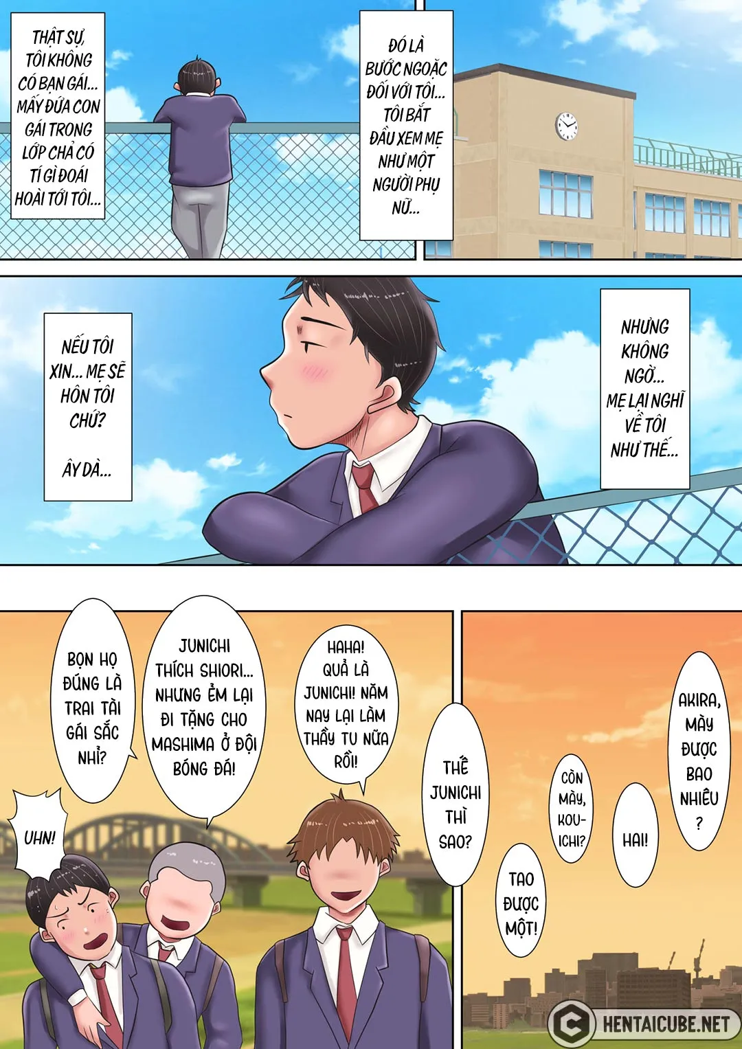 HentaiVN.net - Ảnh 10 - Mother Confessed To Me! [Kaa-San Ni Kokurareta!] - Chap 1