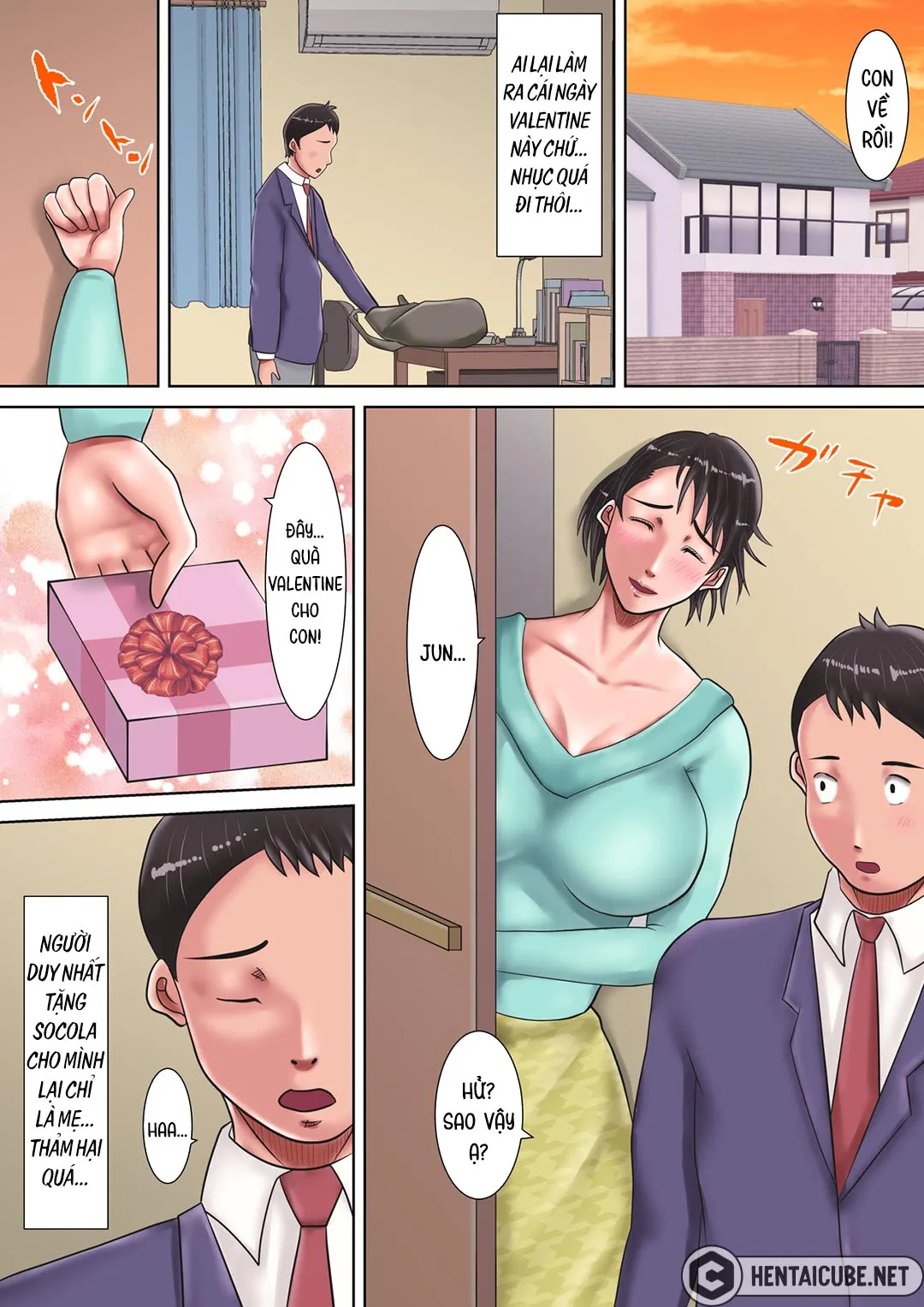 HentaiVN.net - Ảnh 11 - Mother Confessed To Me! [Kaa-San Ni Kokurareta!] - Chap 1